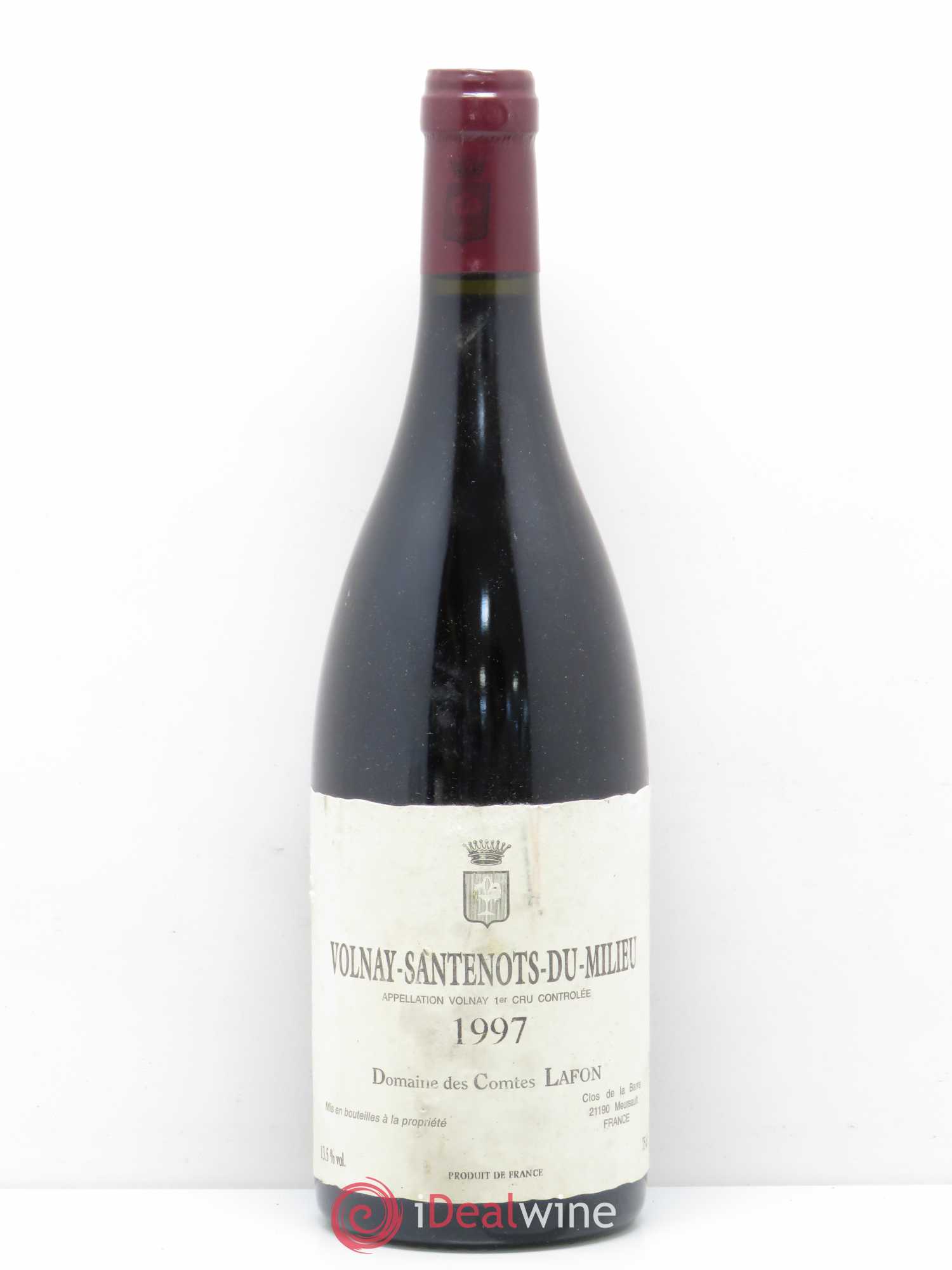 Volnay 1er Cru Santenots du Milieu Comtes Lafon (Domaine des) 1997 - Lot de 1 bouteille - 0