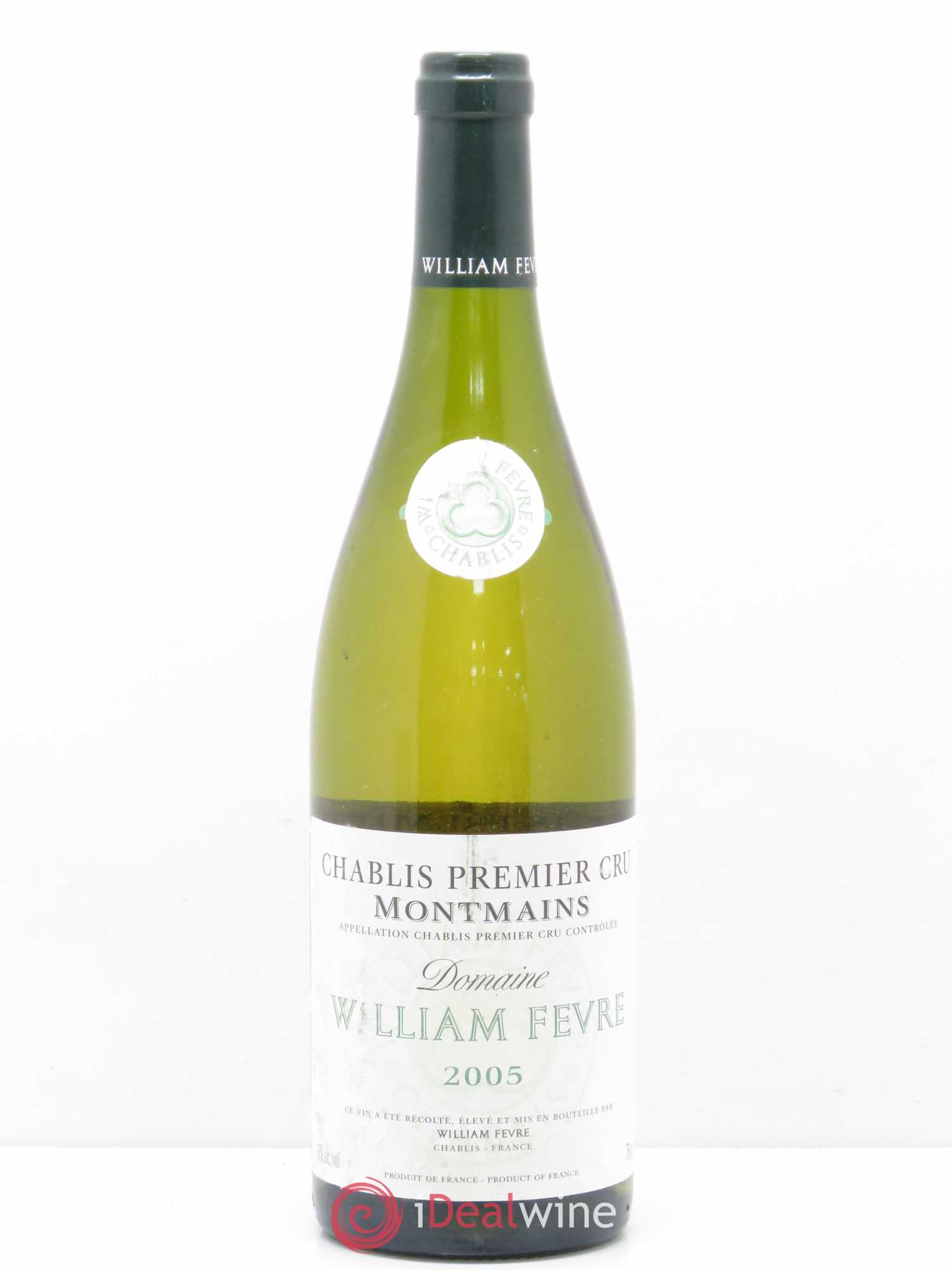 Chablis 1er Cru Montmains William Fèvre 2005 - Lot de 1 bouteille - 0