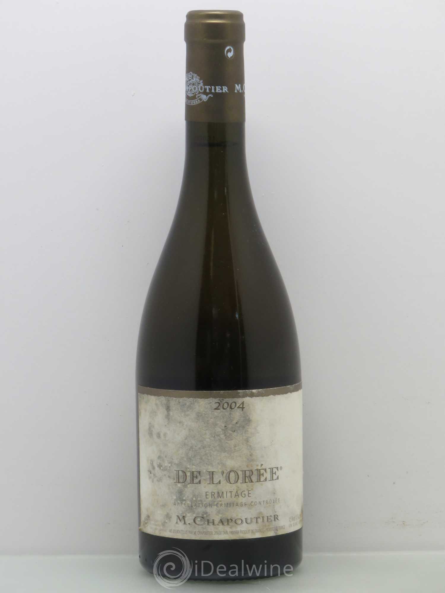 Hermitage Ermitage de l'Orée Chapoutier 2004 - Lot de 1 bouteille - 0