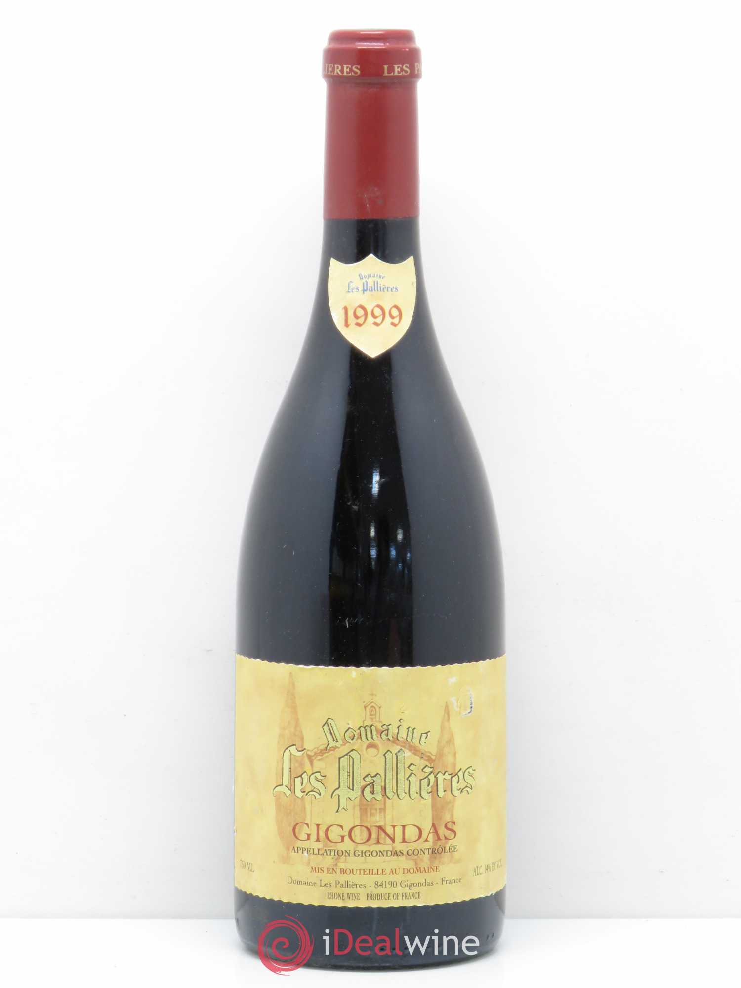 Gigondas Les Pallieres Famille Brunier 1999 - Posten von 1 Flasche - 0
