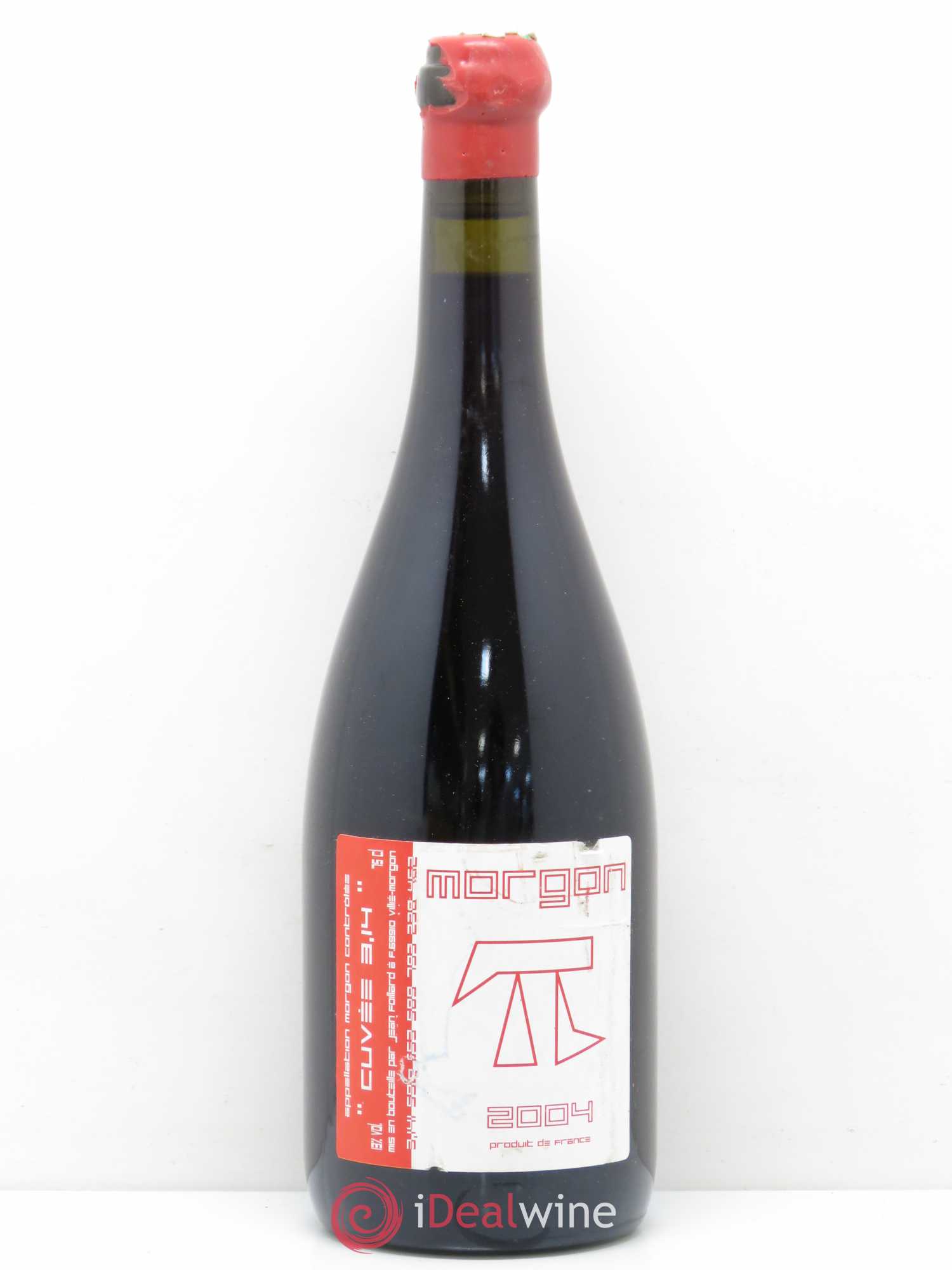 Morgon 3.14 Jean Foillard 2004 - Lot de 1 bouteille - 0