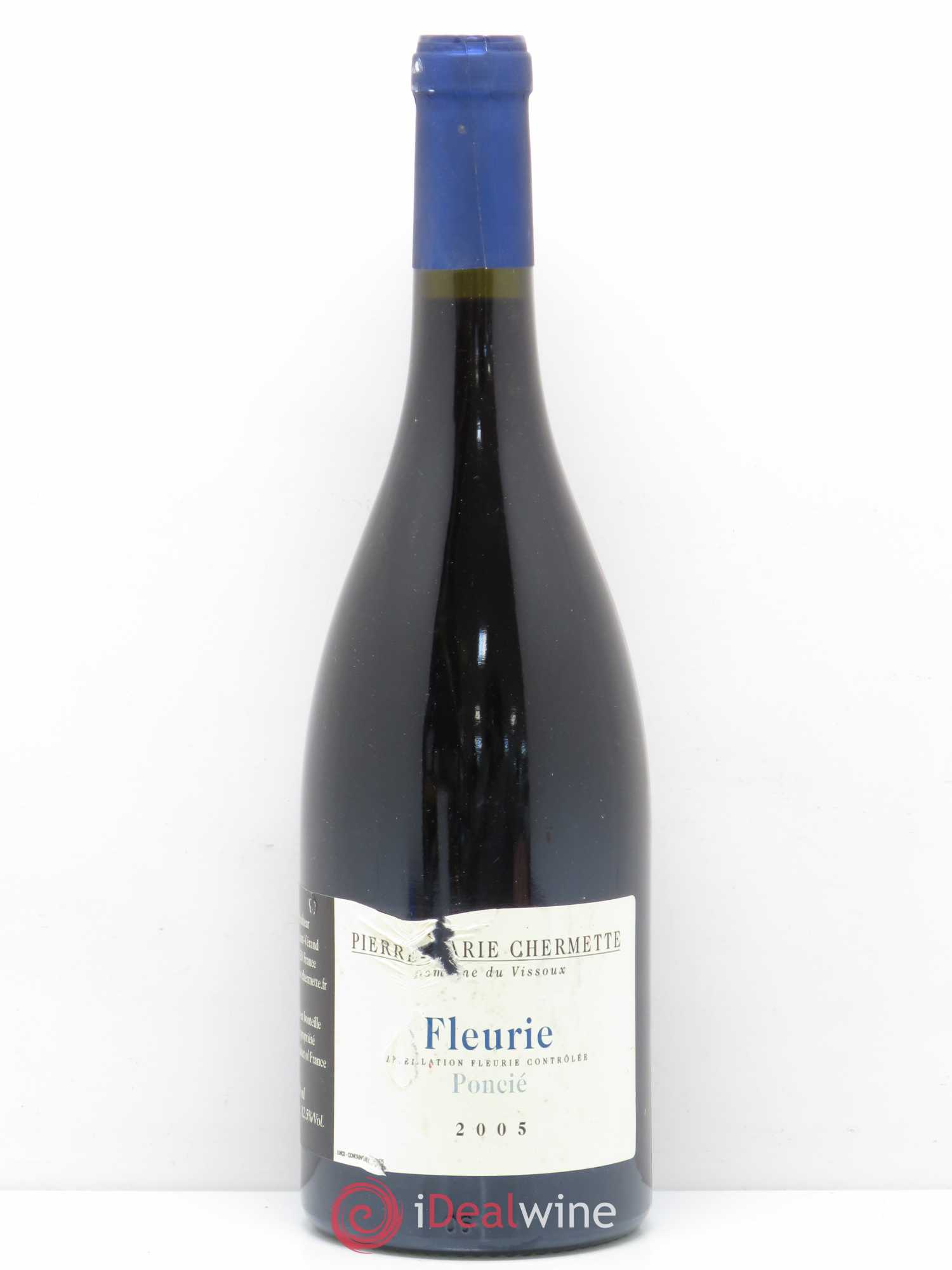 Fleurie Poncié Domaine du Vissoux - P-M. Chermette 2005 - Lot de 1 bouteille - 0
