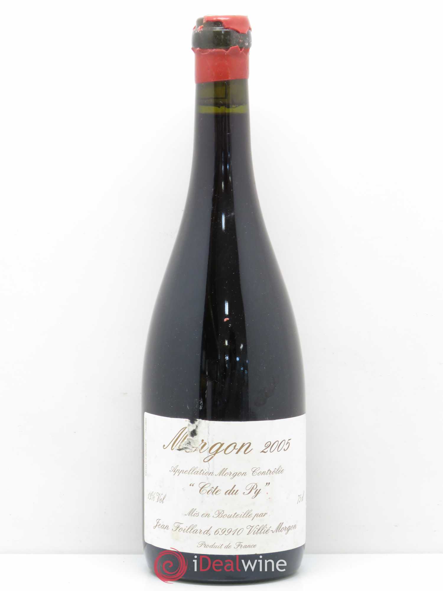 Morgon Côte du Py Jean Foillard 2005 - Lot de 1 bouteille - 0