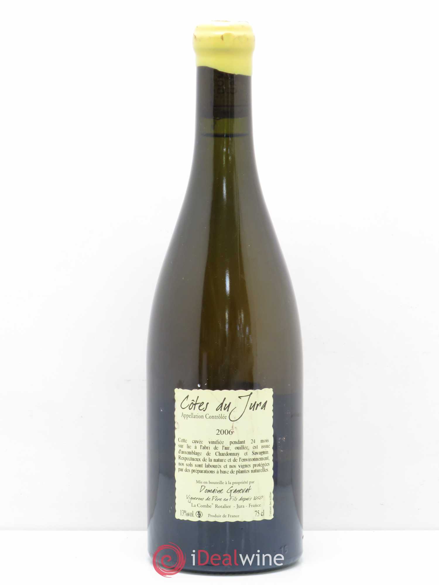 Côtes du Jura Cuvée Orégane Jean-François Ganevat (Domaine) 2006 - Lot de 1 bouteille - 1