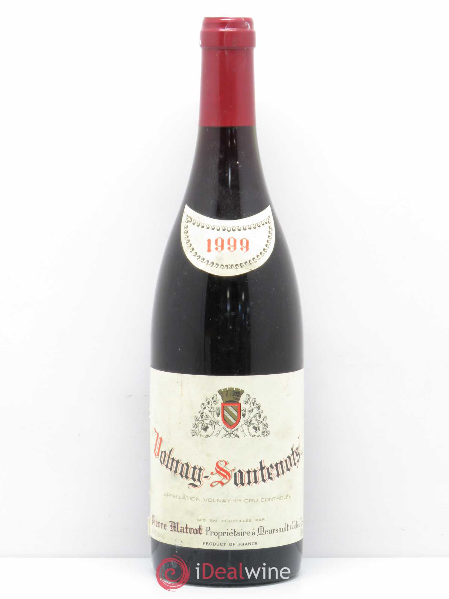Volnay 1er Cru Les Santenots J.Matrot 1999 - Posten von 1 Flasche - 0