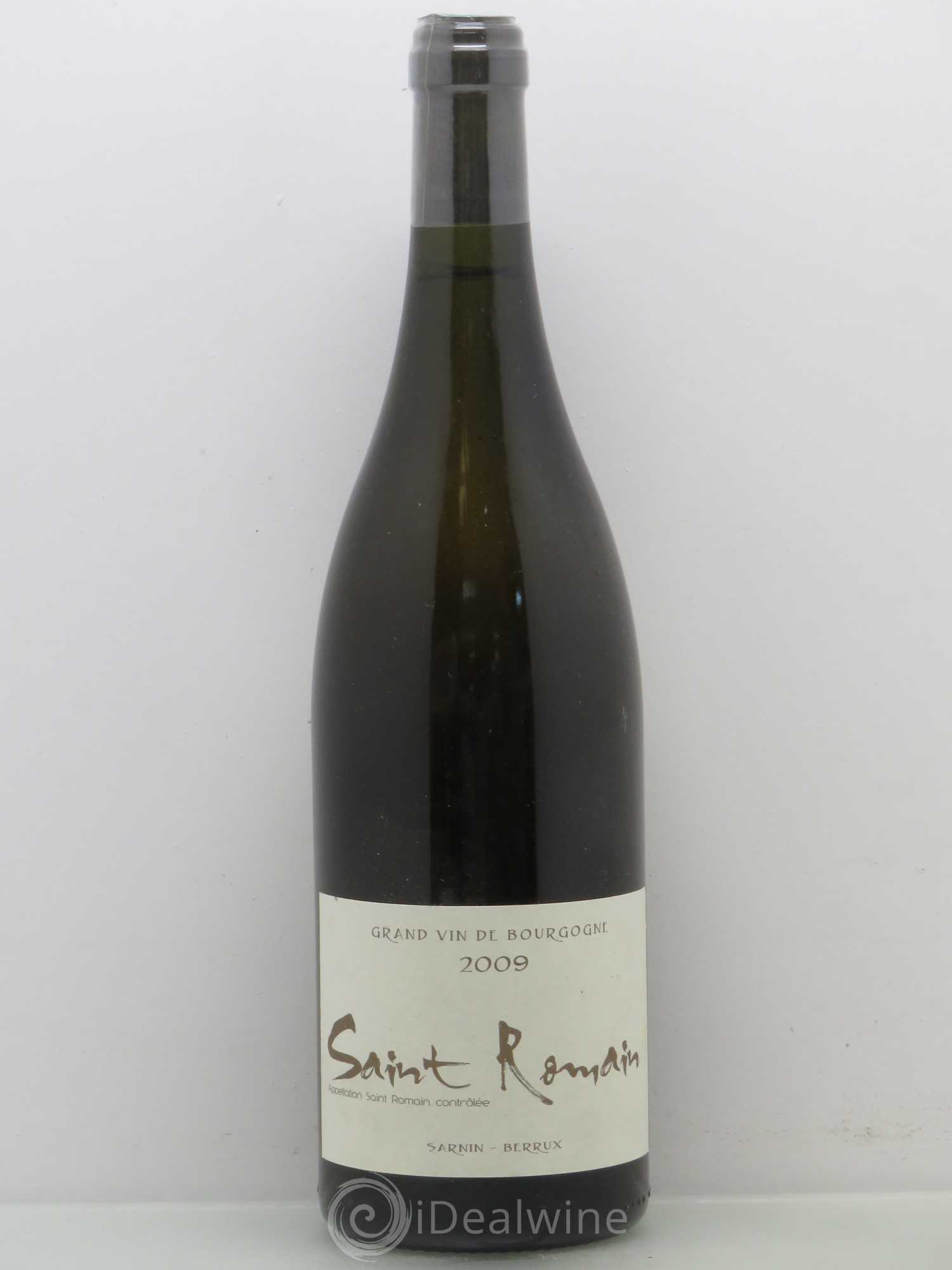 Saint-Romain Sarnin-Berrux 2009 - Posten von 1 Flasche - 0