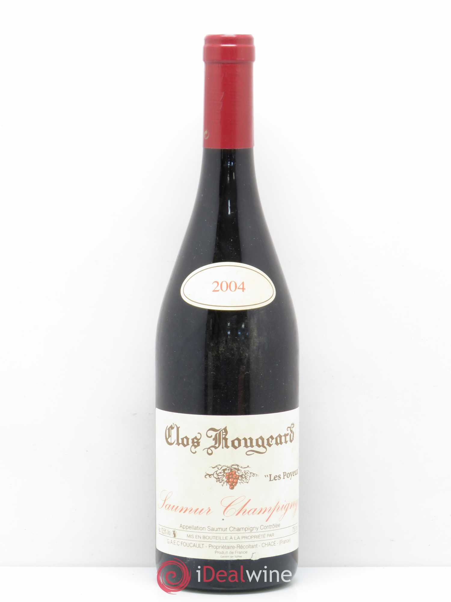 Saumur-Champigny Les Poyeux Clos Rougeard 2004 - Lot de 1 bouteille - 0