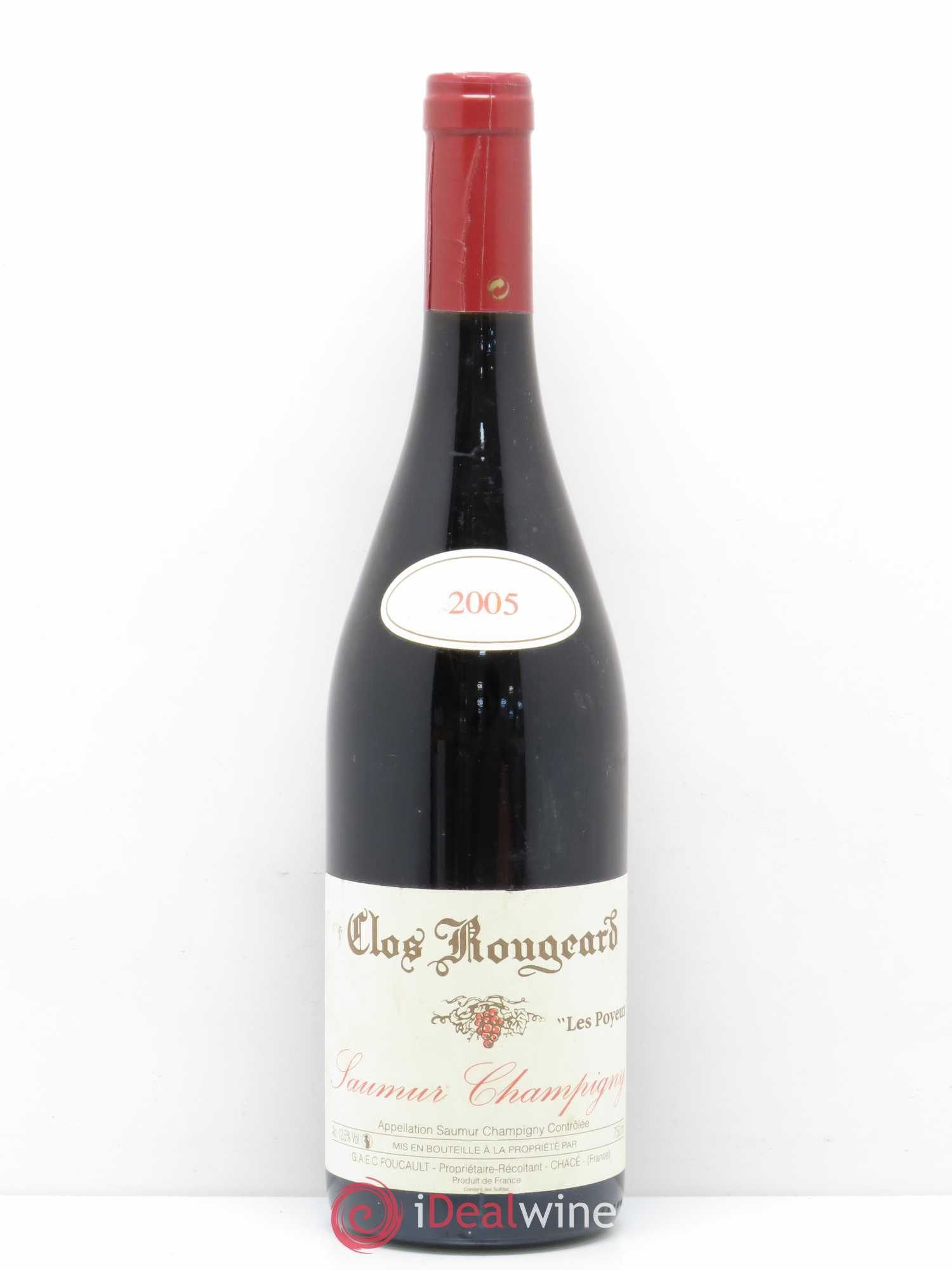 Saumur-Champigny Les Poyeux Clos Rougeard 2005 - Lot de 1 bouteille - 0