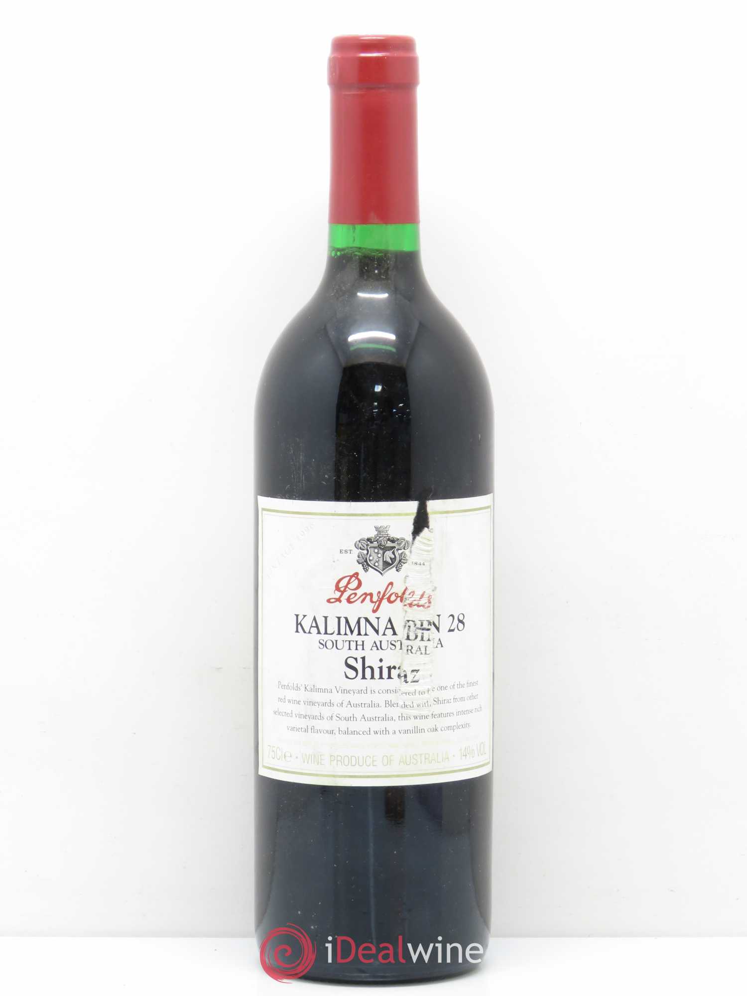 Australie Bin 28 Shiraz Penfolds 1996 - Posten von 1 Flasche - 0