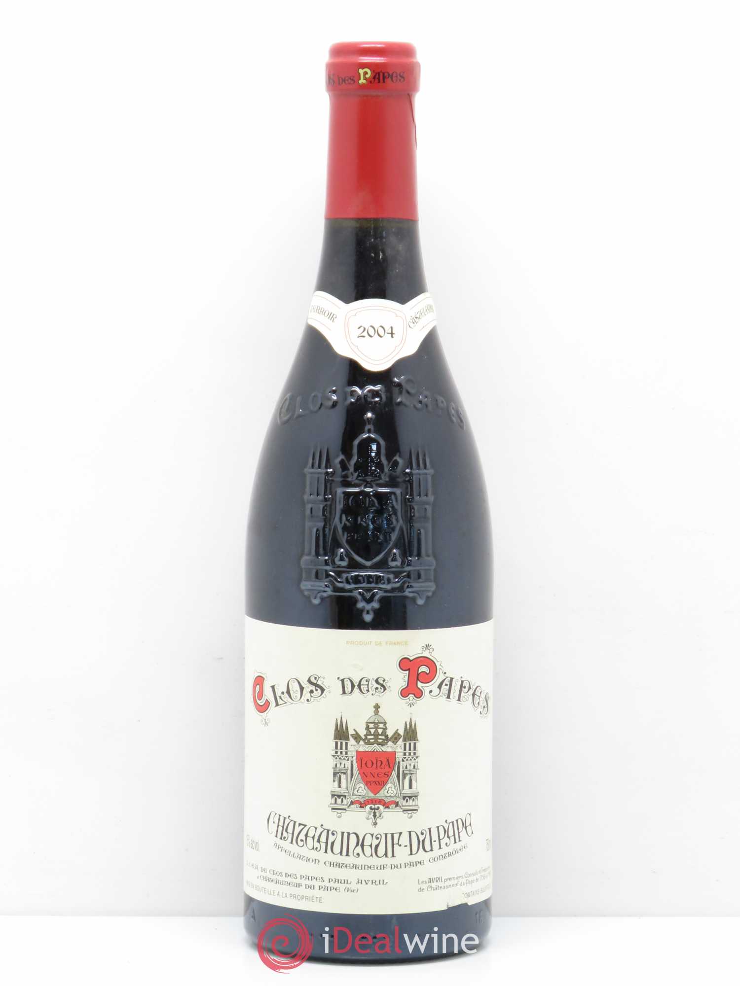 Châteauneuf-du-Pape Clos des Papes - Paul Avril 2004 - Lot de 1 bouteille - 0