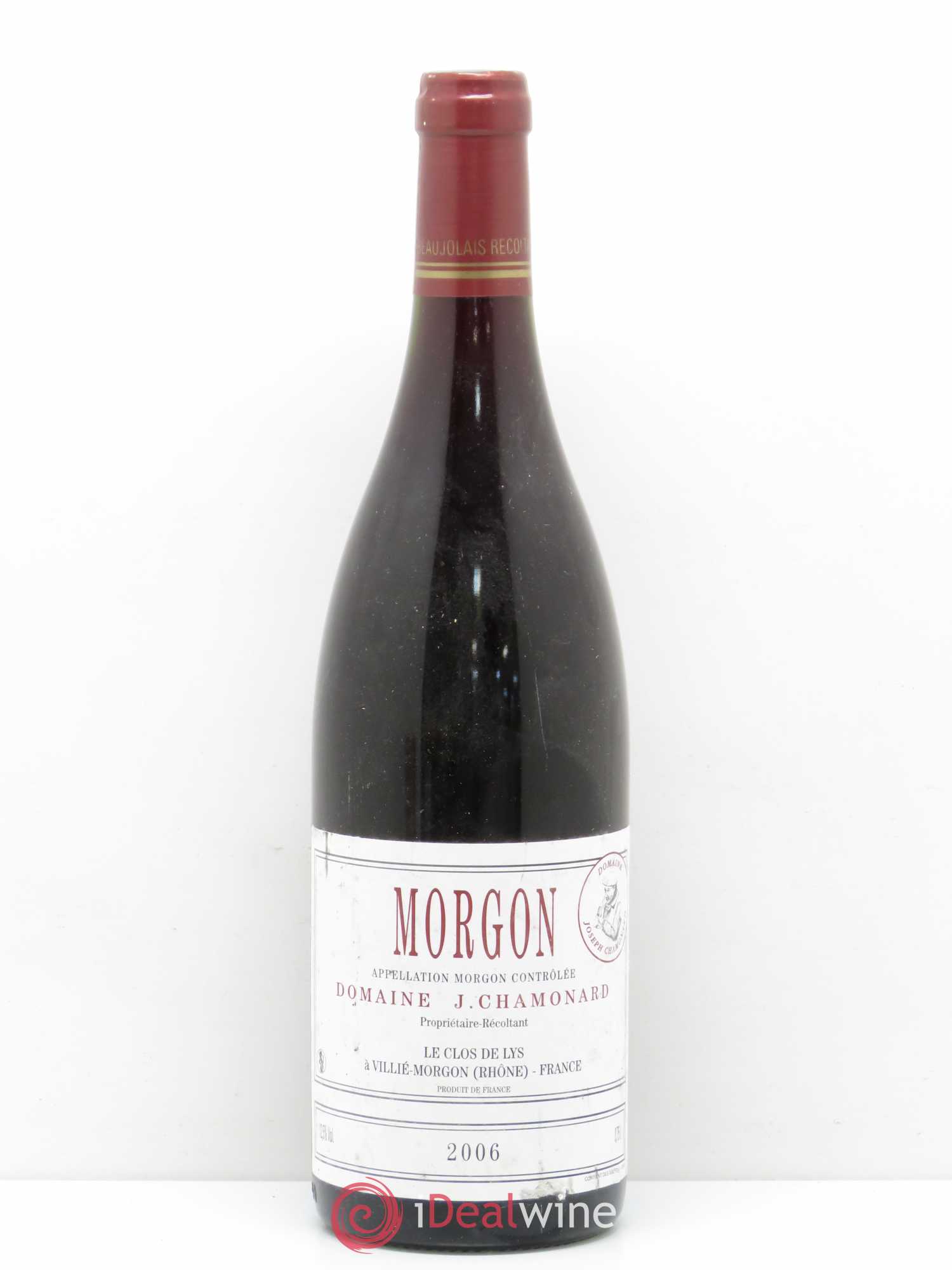 Morgon Joseph Chamonard (Domaine) Le Clos de Lys 2006 - Lot de 1 bouteille - 0