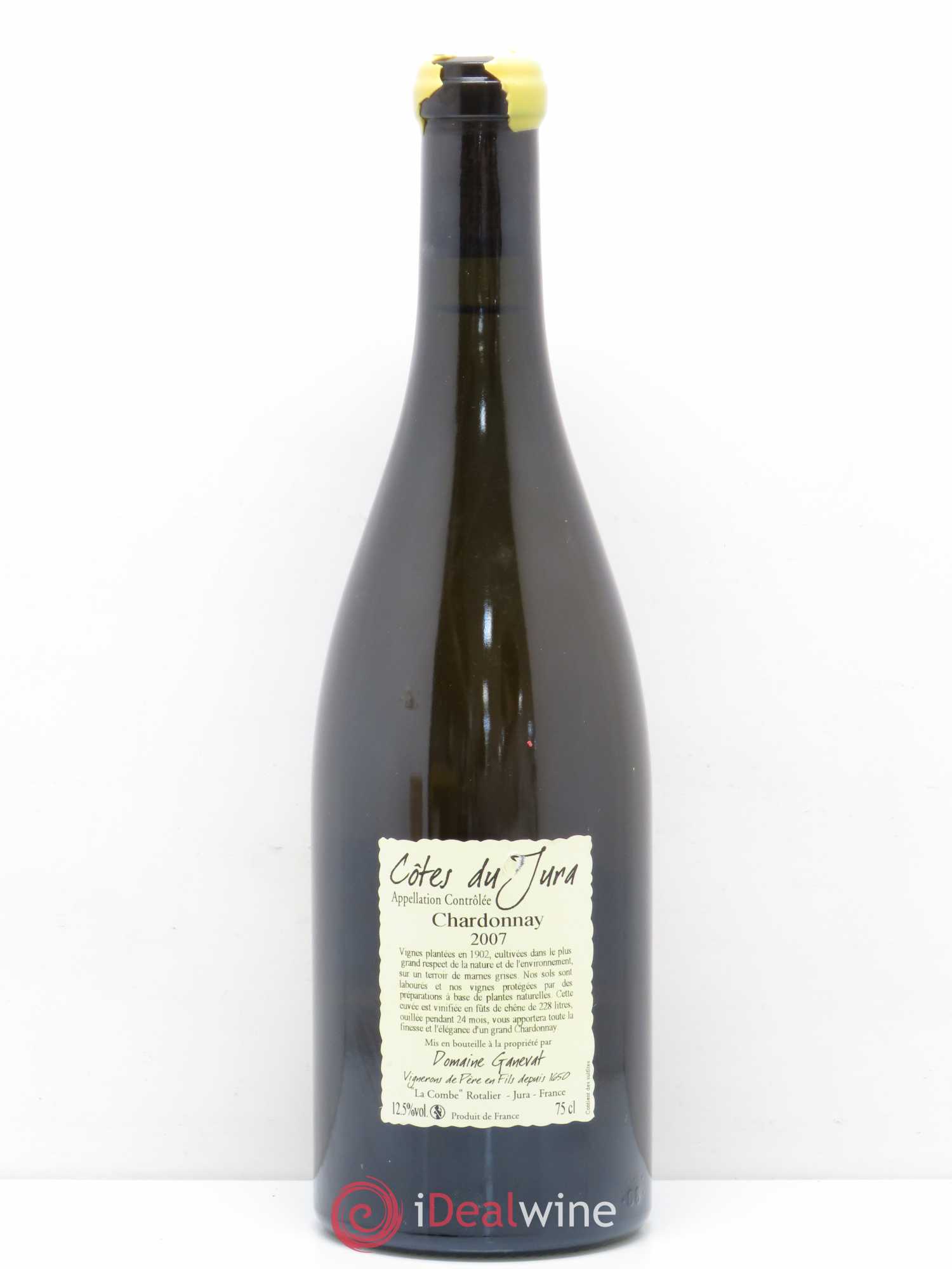 Côtes du Jura Les Chalasses Vieilles Vignes Jean-François Ganevat (Domaine) 2007 - Lot de 1 bouteille - 1
