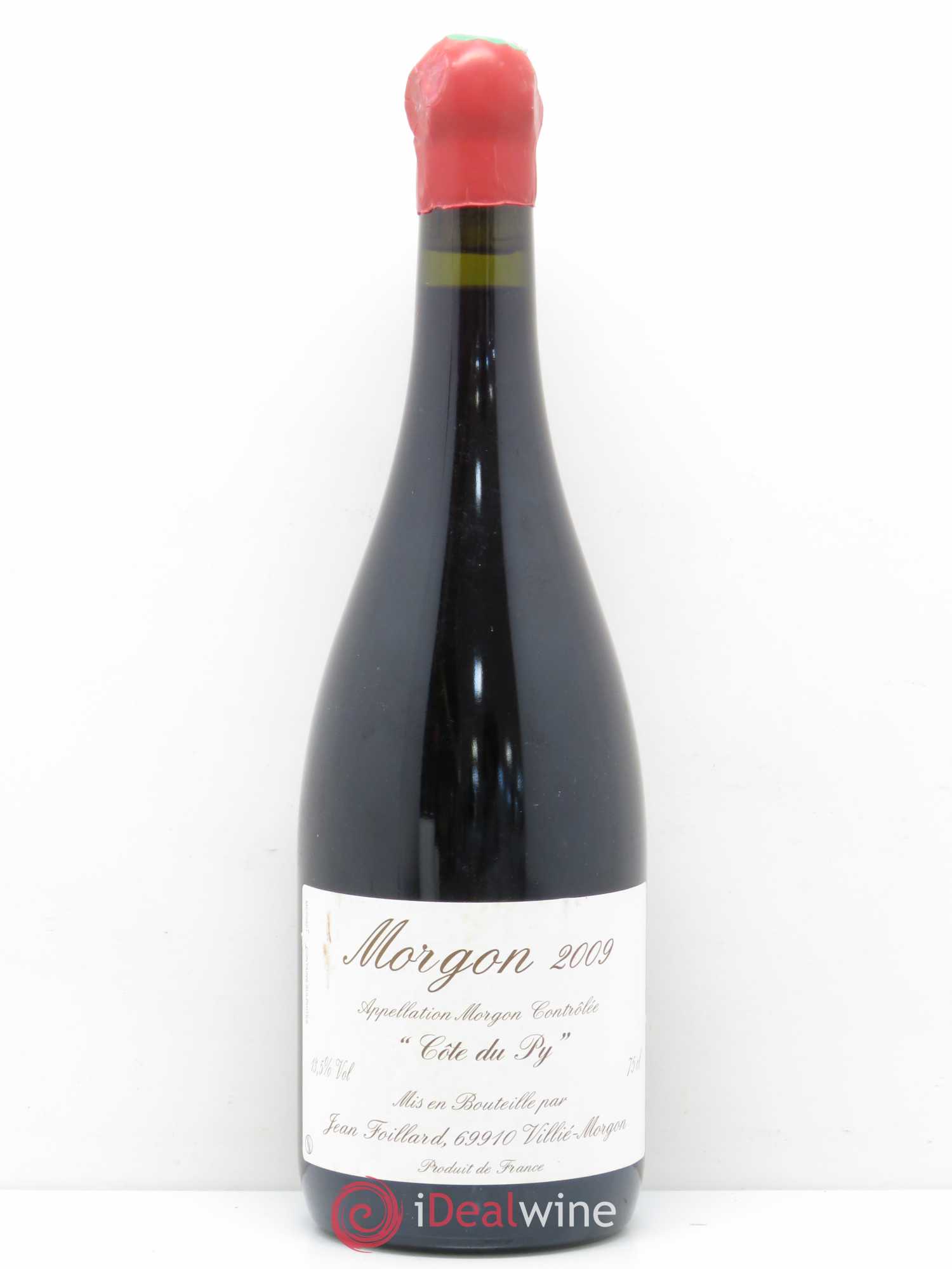 Morgon Côte du Py Jean Foillard 2009 - Lot de 1 bouteille - 0