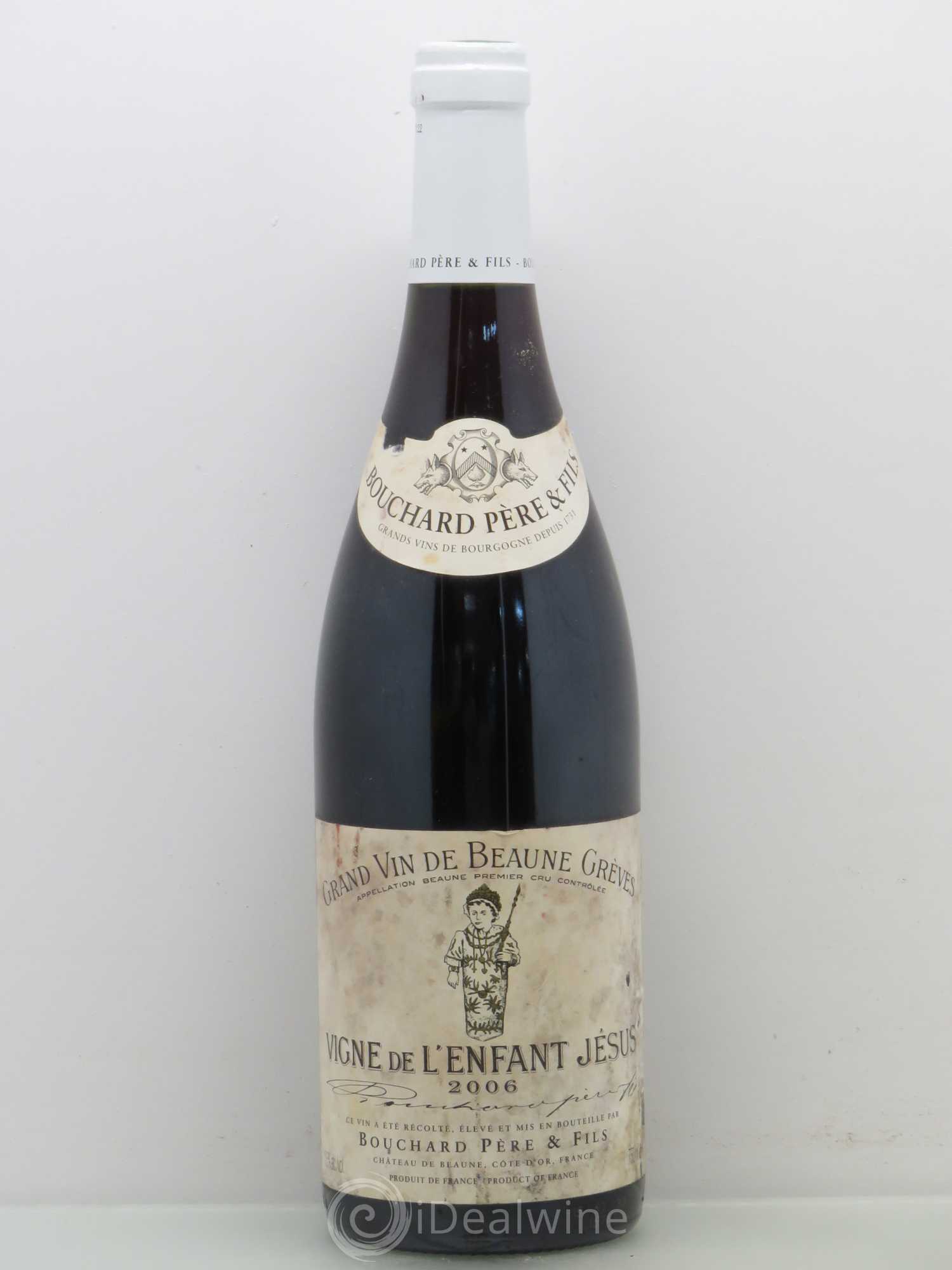 Beaune 1er Cru Grèves - Vigne de l'Enfant Jésus Bouchard Père & Fils 2006 - Lot de 1 bouteille - 0
