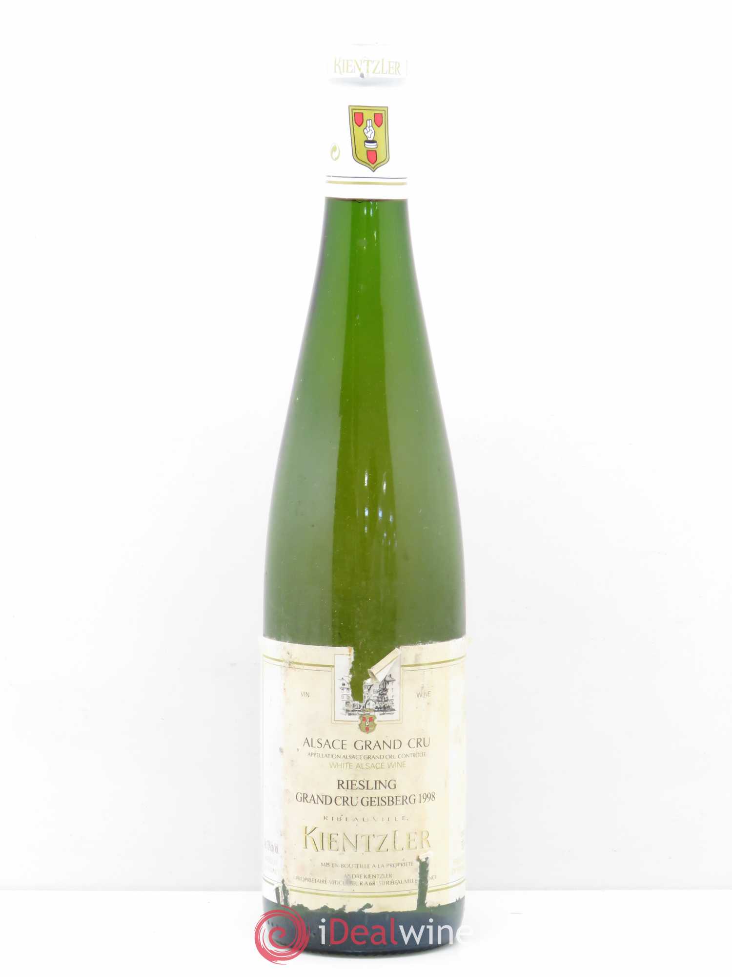 Riesling Grand Cru Geisberg Domaine Andre Kientzler 1998 - Posten von 1 Flasche - 0