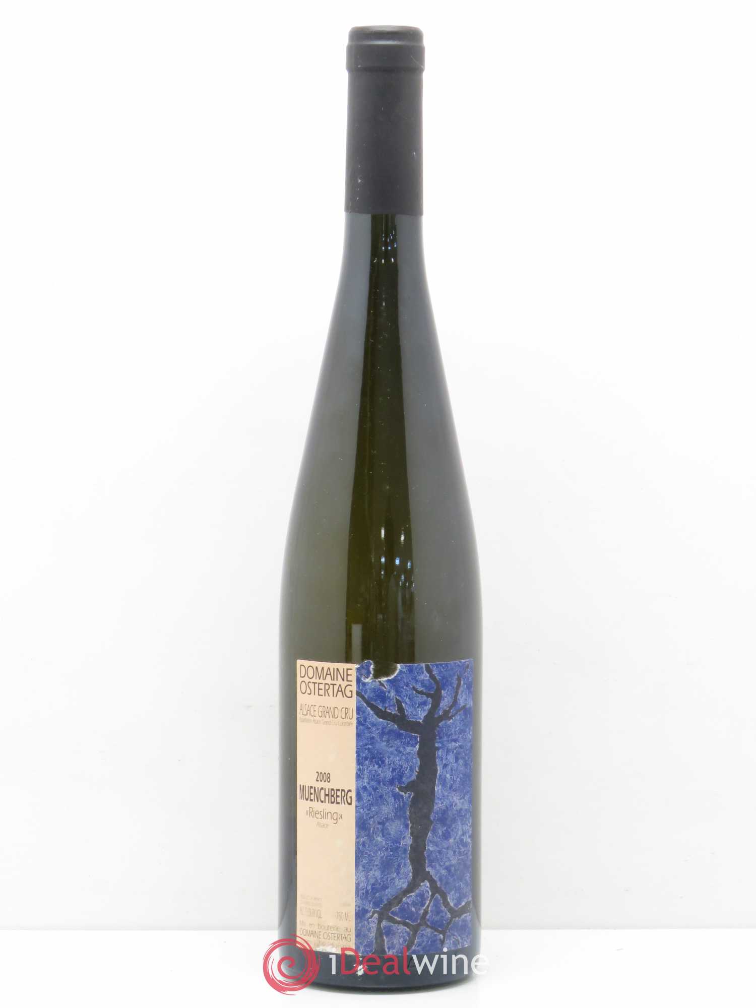 Alsace Riesling Grand Cru Muenchberg Ostertag (Domaine) 2008 - Lot de 1 bouteille - 0
