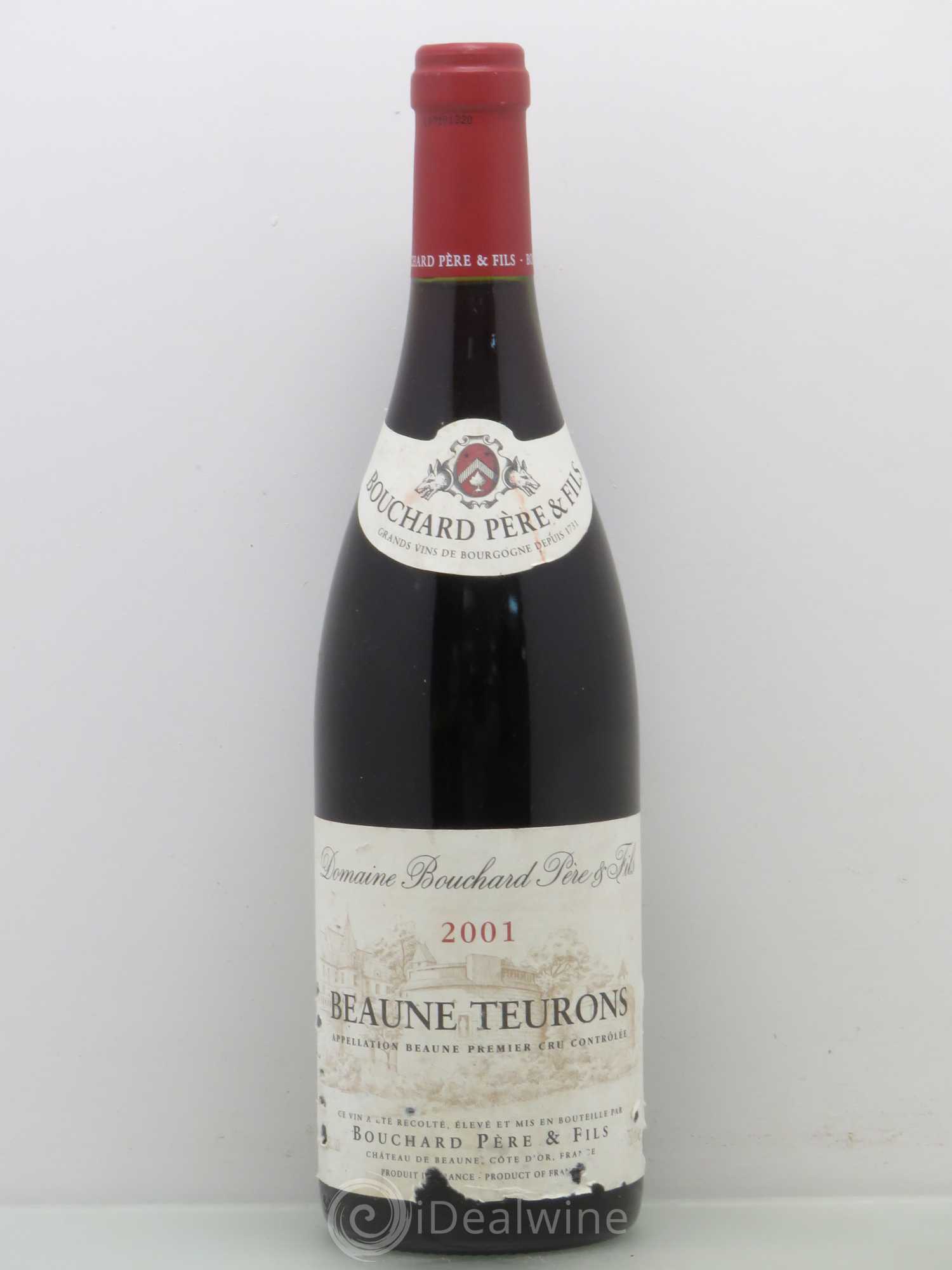 Beaune 1er Cru Teurons Bouchard Père & Fils 2001 - Lot de 1 bouteille - 0