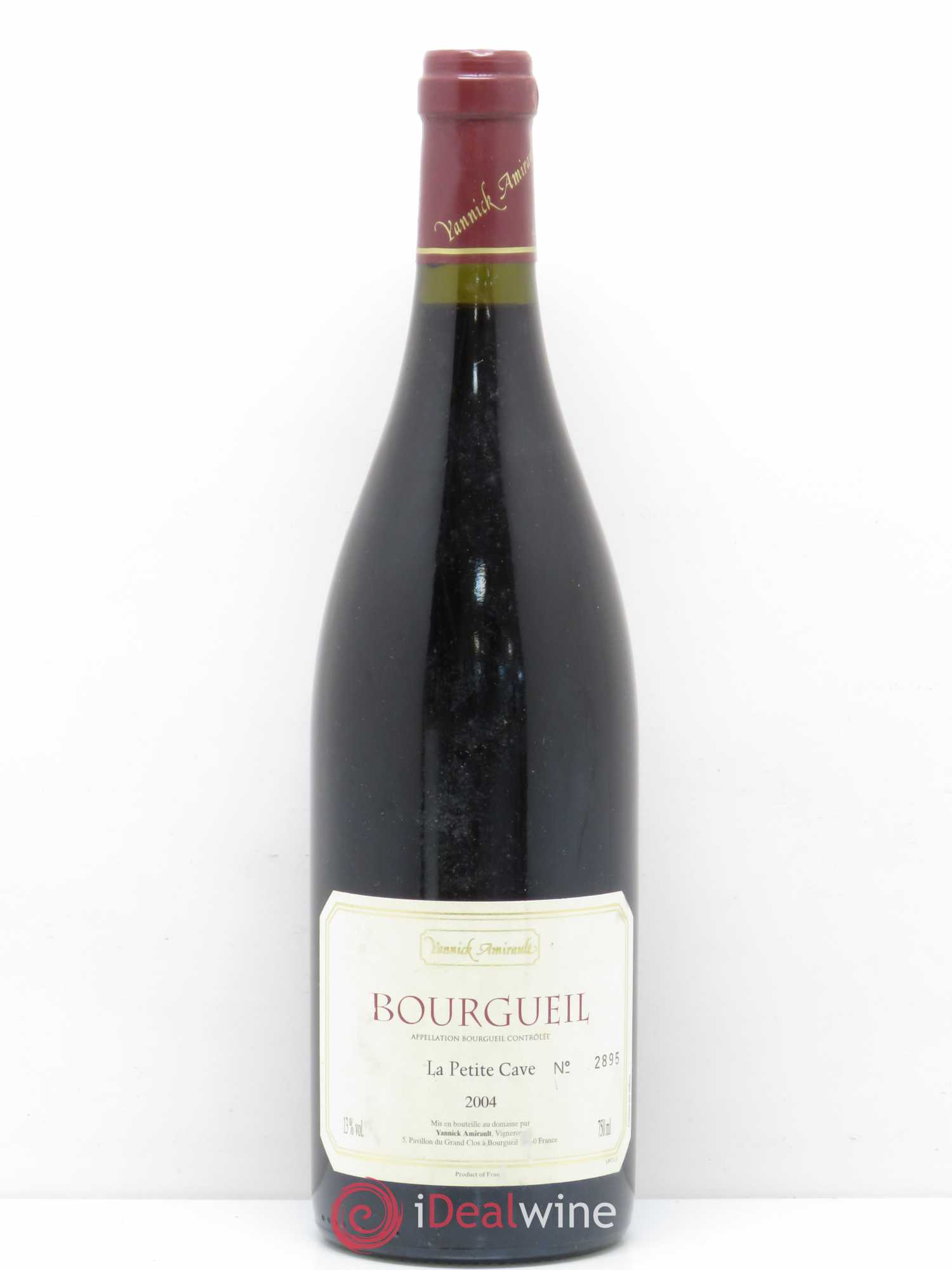 Bourgueil Petite cave Yannick Amirault (Domaine) 2004 - Lot de 1 bouteille - 0