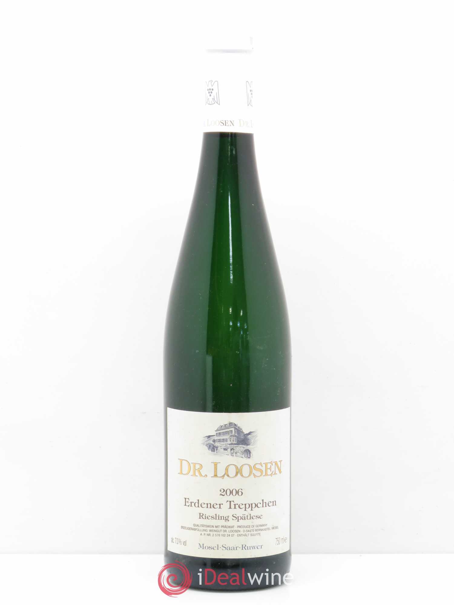 Riesling Erdener Treppchen Spatlese Dr Loosen 2006 - Posten von 1 Flasche - 0