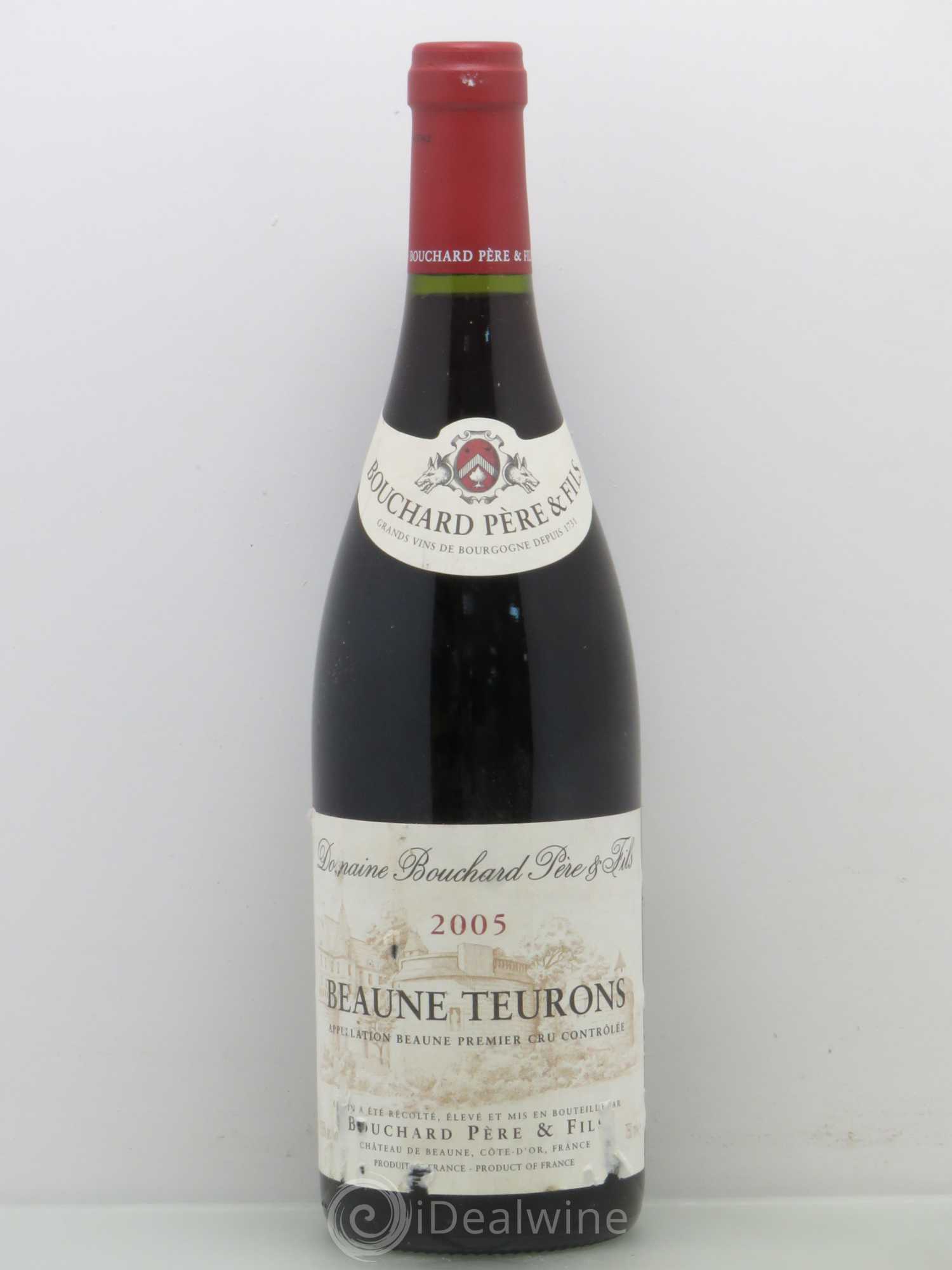 Beaune 1er Cru Teurons Bouchard Père & Fils 2005 - Lot de 1 bouteille - 0