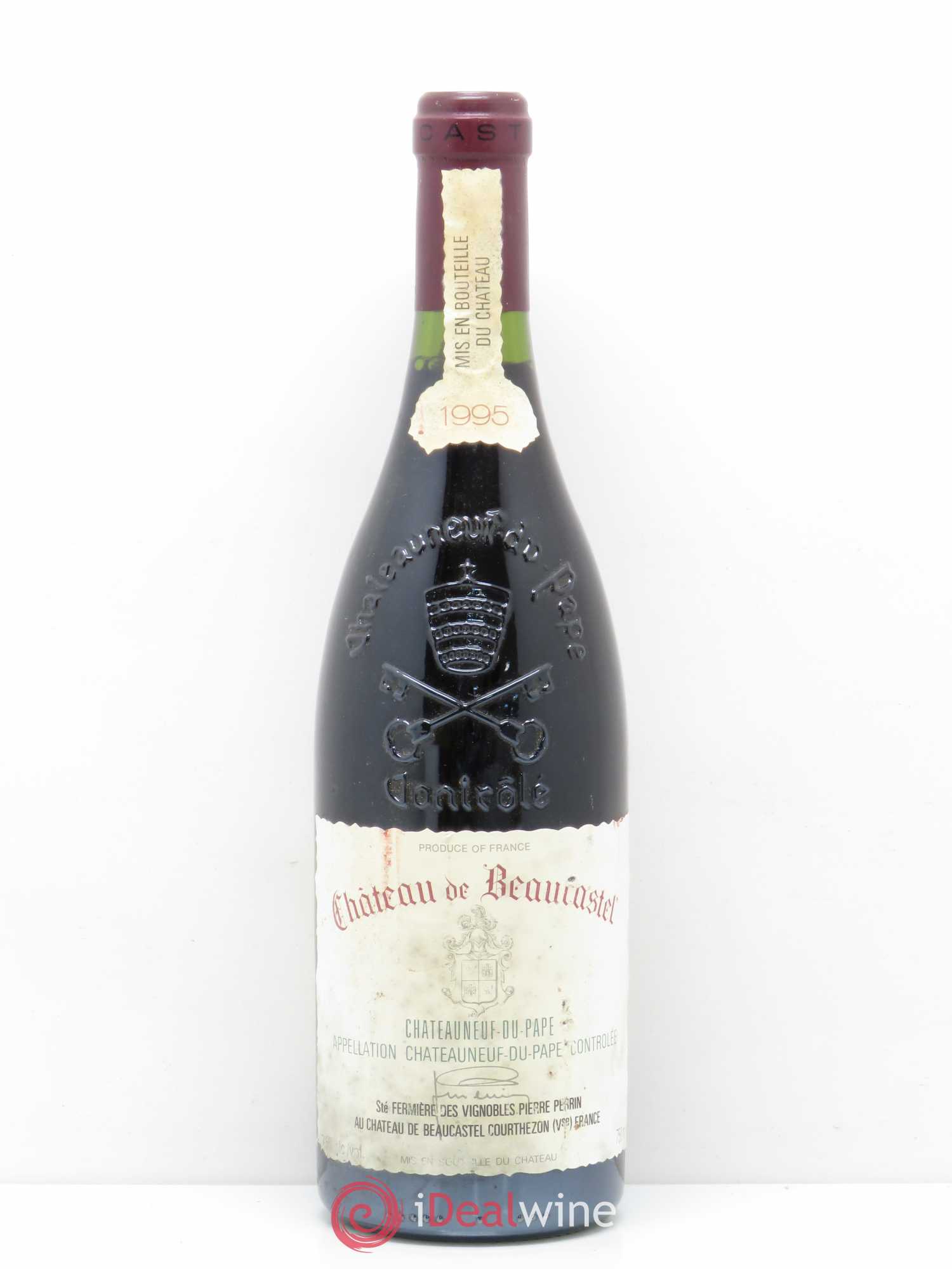 Châteauneuf-du-Pape Château de Beaucastel Famille Perrin 1995 - Lot de 1 bouteille - 0