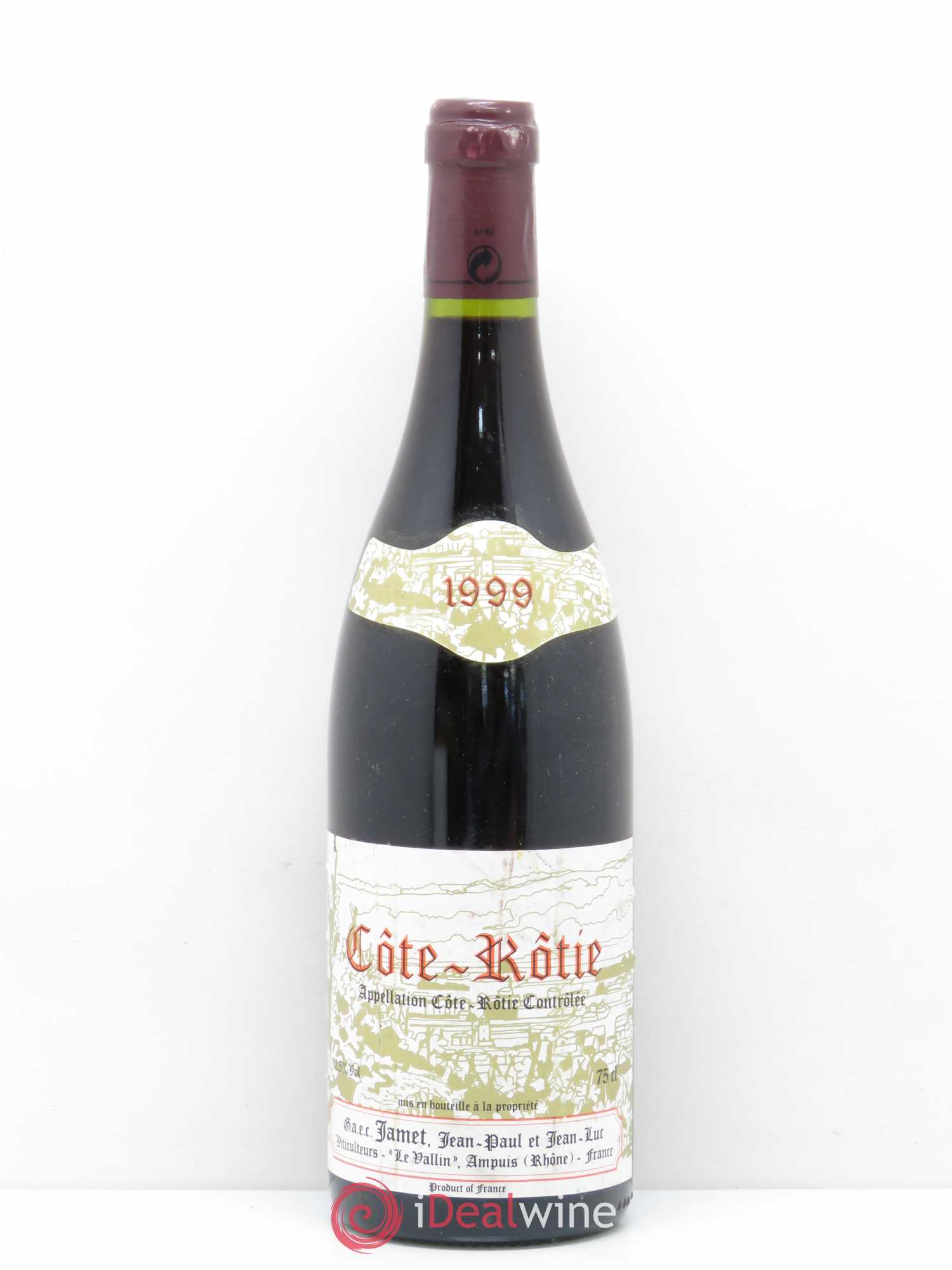Côte-Rôtie Jamet (Domaine) 1999 - Lot de 1 bouteille - 0