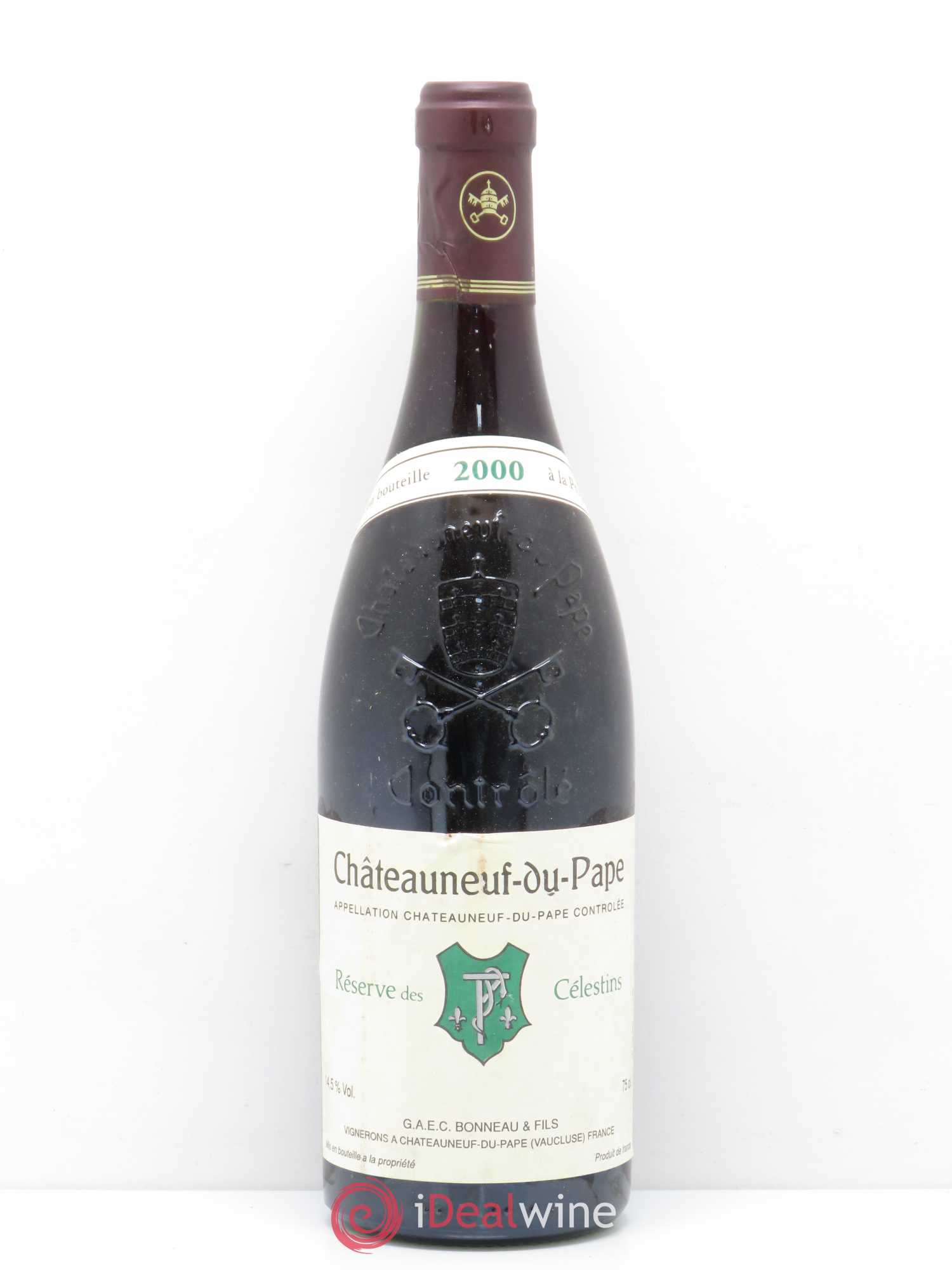 Châteauneuf-du-Pape Réserve des Célestins Henri Bonneau & Fils 2000 - Lot de 1 bouteille - 0