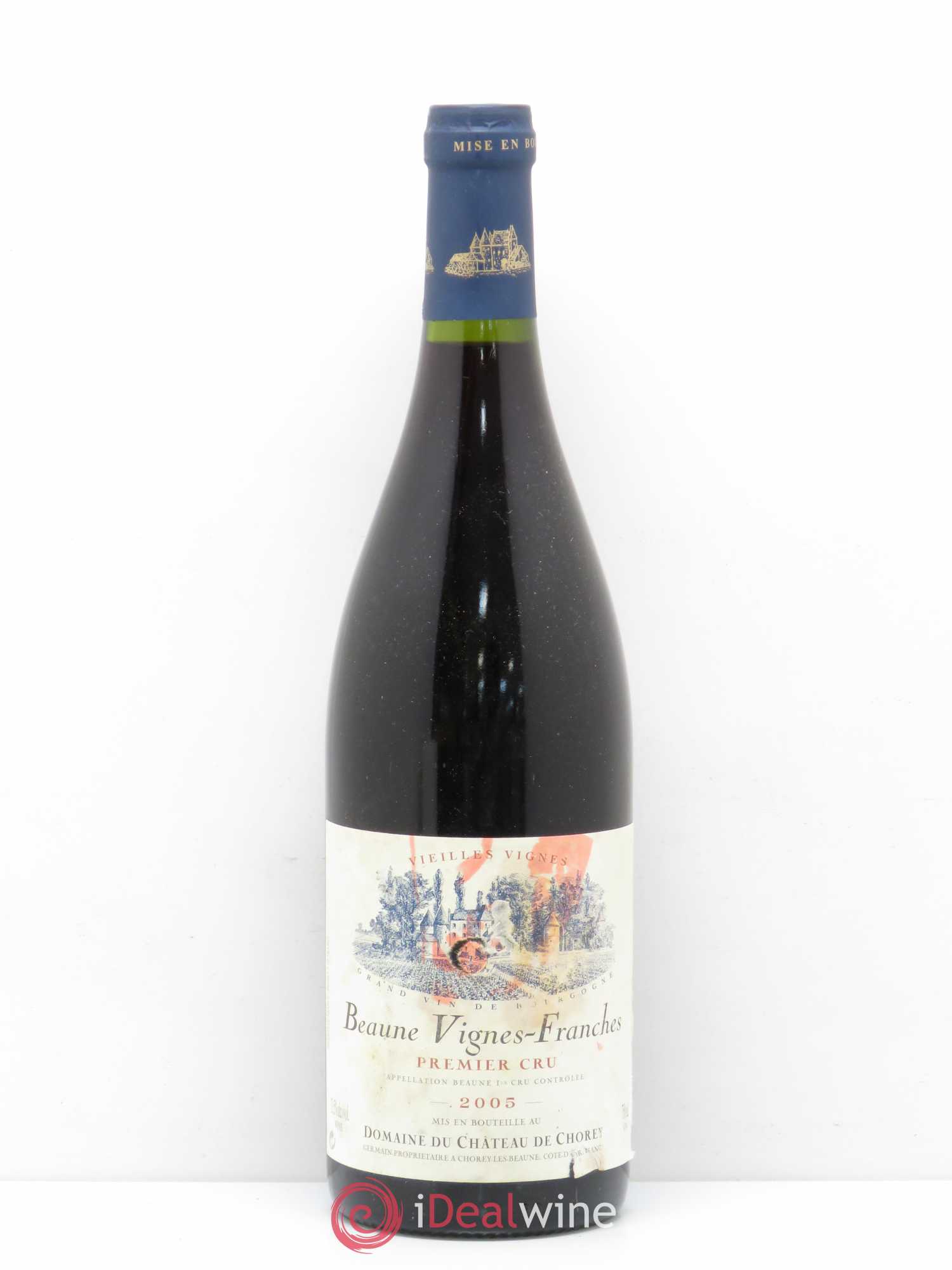 Beaune 1er Cru Vignes Franches Chateau de Chorey 2005 - Posten von 1 Flasche - 0