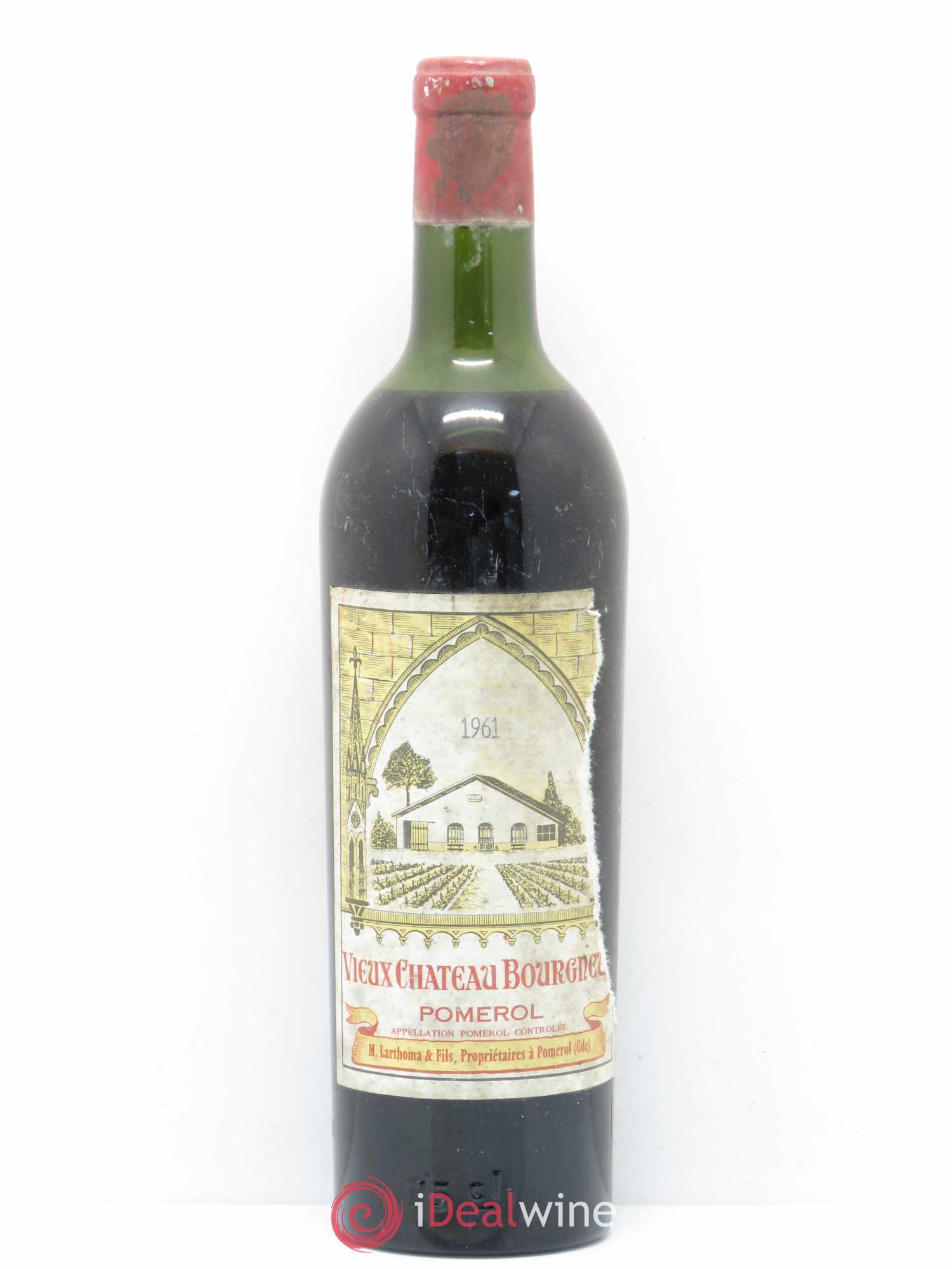 Vieux Château Bourgneuf 1961 - Lot de 1 bouteille - 0