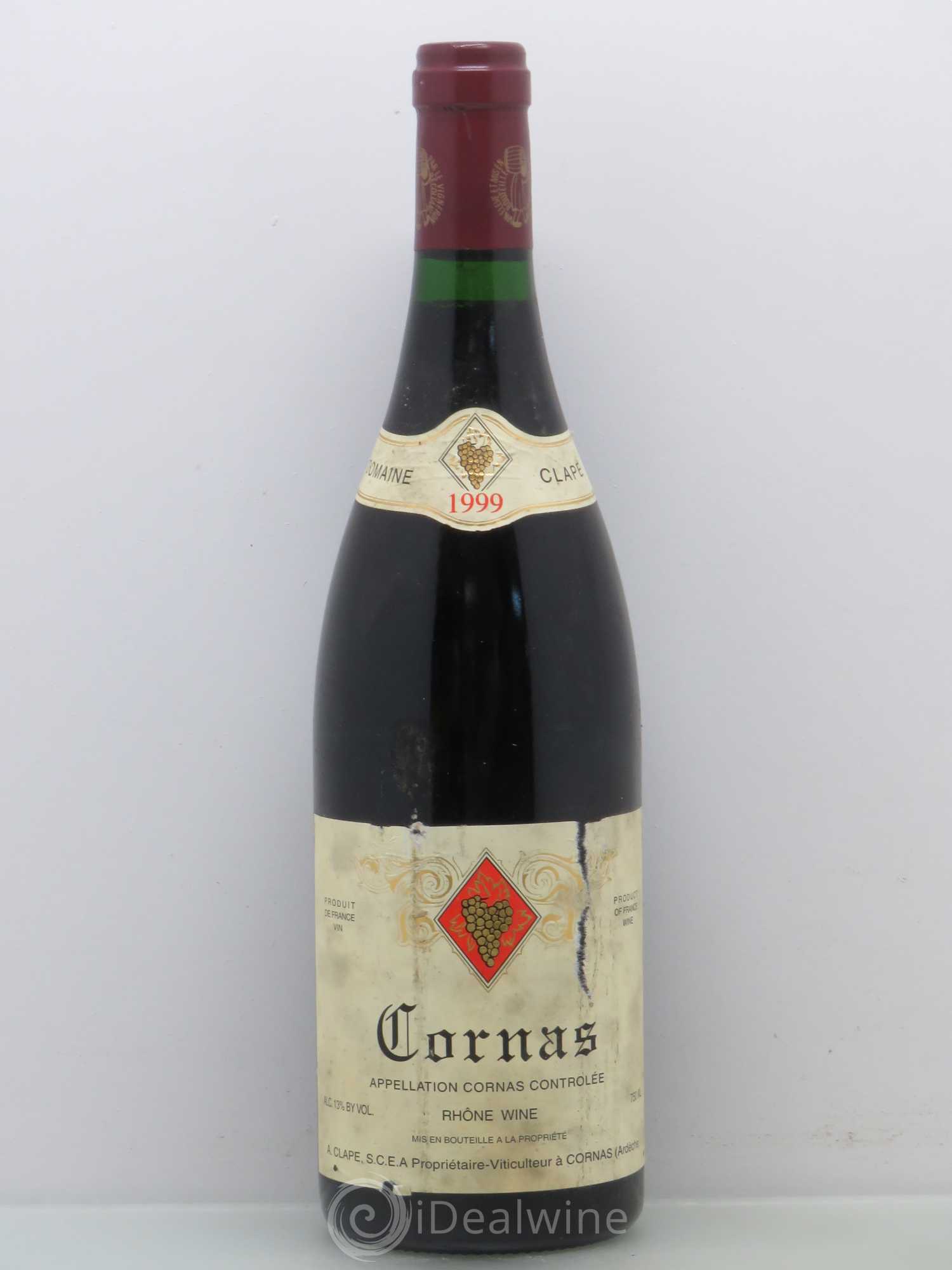 Cornas Auguste Clape 1999 - Lot de 1 bouteille - 0