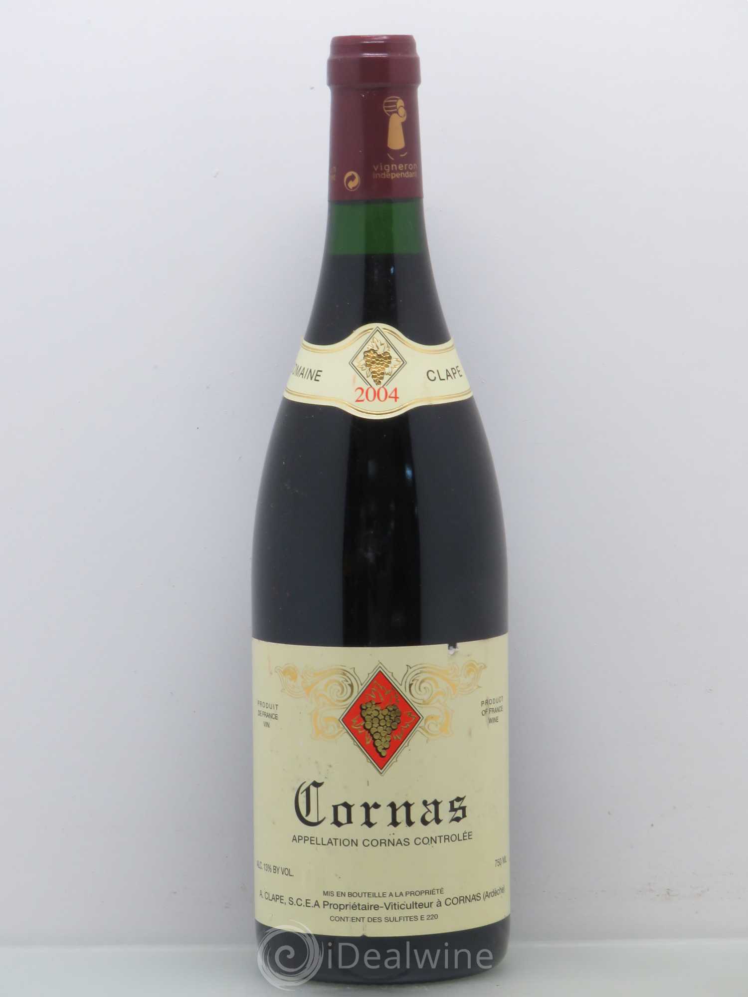Cornas Auguste Clape 2004 - Lot de 1 bouteille - 0