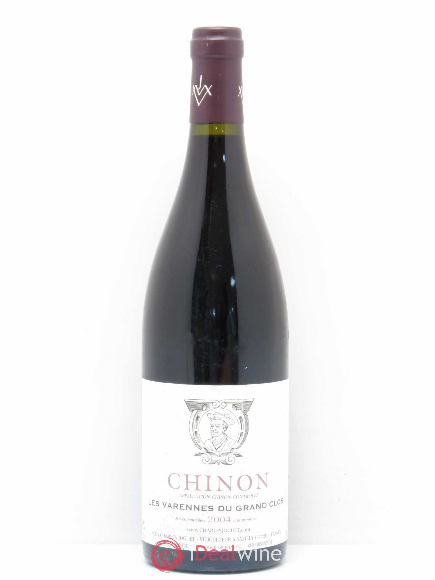 Chinon Les Varennes du Grand Clos Charles Joguet 2004 - Lot de 1 bouteille - 0