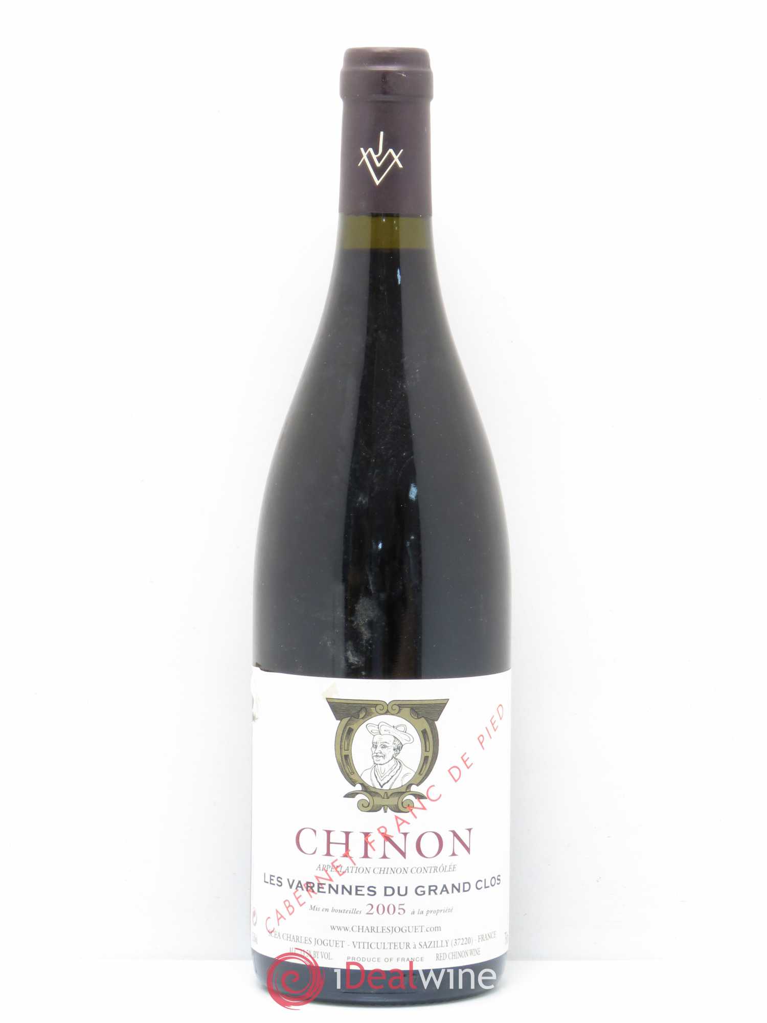 Chinon Les Varennes du Grand Clos Charles Joguet (cabernet franc de pied) 2005 - Lot de 1 bouteille - 0