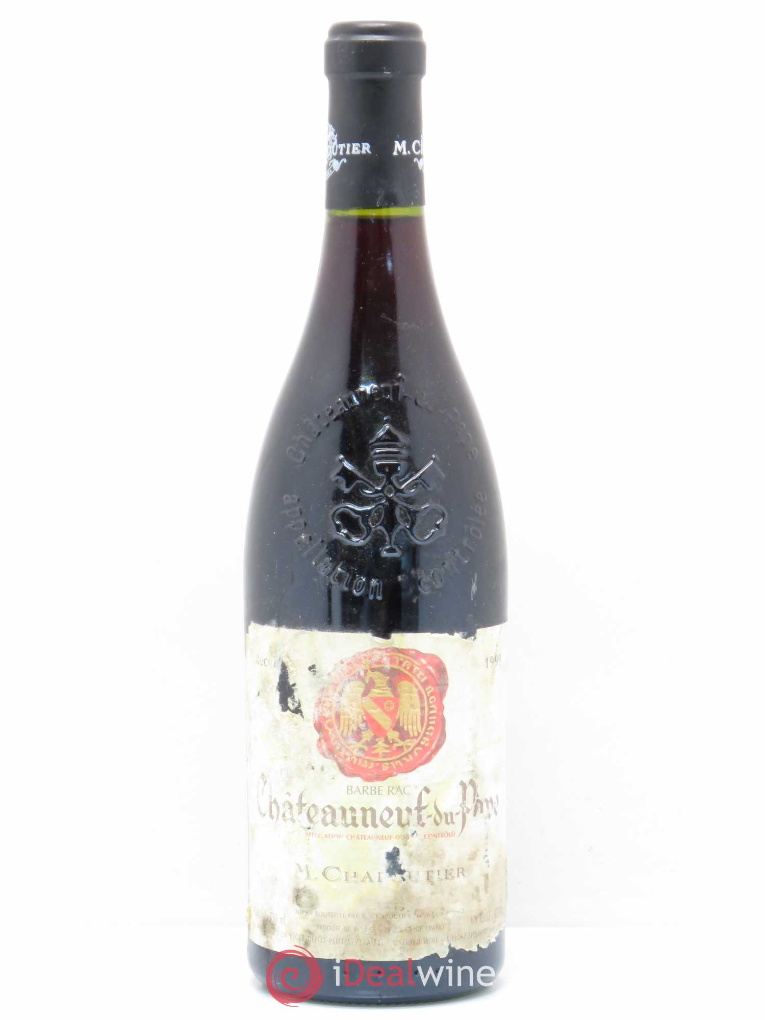 Châteauneuf-du-Pape Barbe Rac Chapoutier 1999 - Posten von 1 Flasche - 0