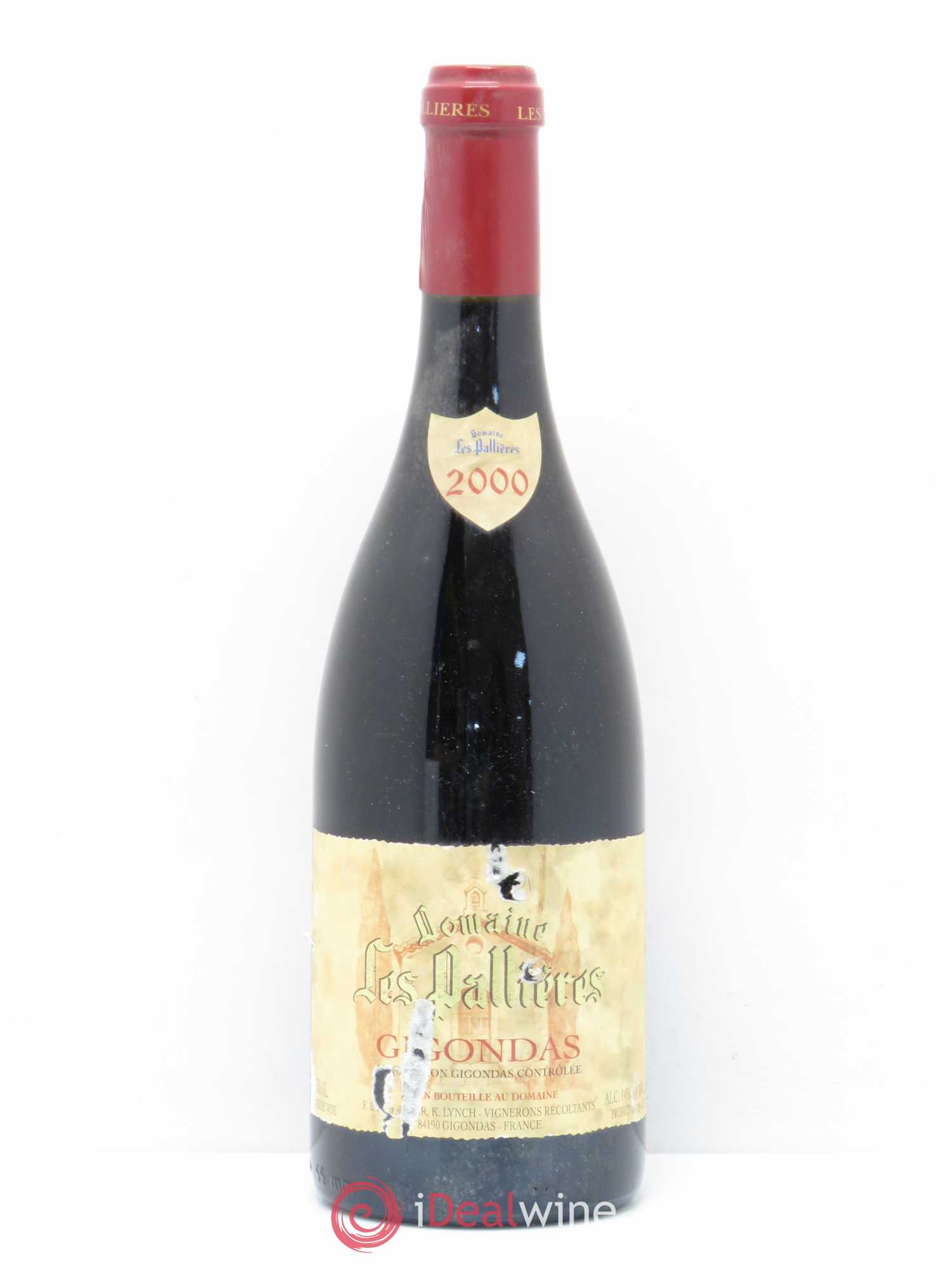 Gigondas Les Pallieres Famille Brunier 2000 - Posten von 1 Flasche - 0