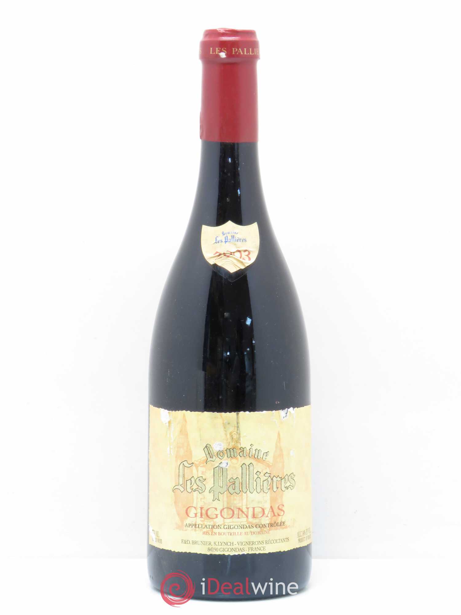 Gigondas Les Pallieres Famille Brunier 2003 - Posten von 1 Flasche - 0