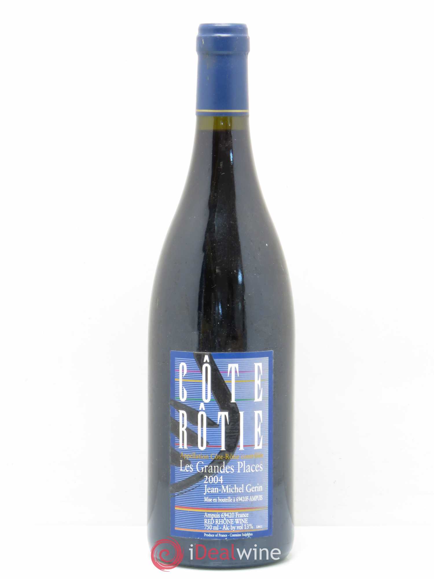 Côte-Rôtie Les Grandes Places Jean-Michel Gerin 2004 - Lot de 1 bouteille - 0