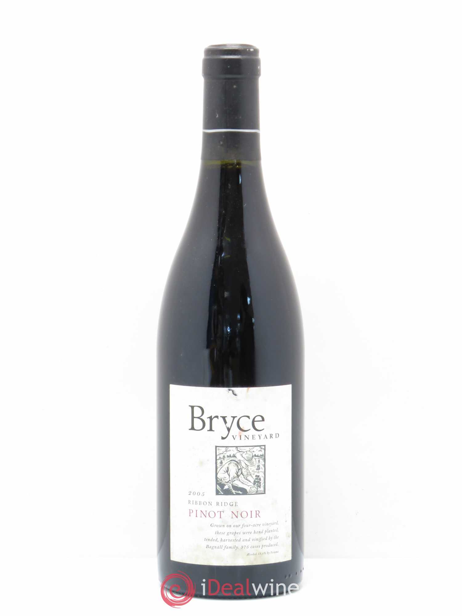 USA Oregon U.S Ribbon Ridge Bryce Vineyard 2005 - Posten von 1 Flasche - 0