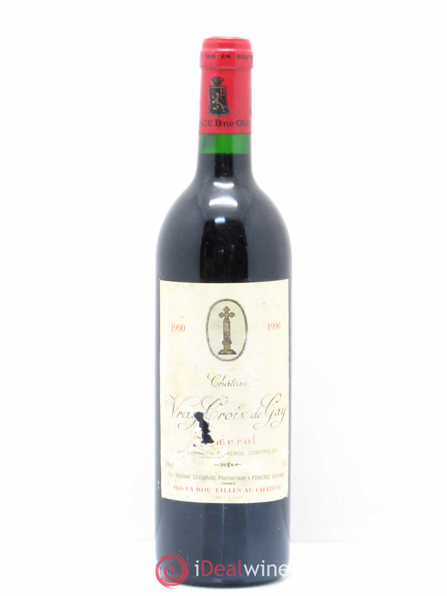 Château Vray Croix de Gay 1990 - Lot de 1 bouteille - 0