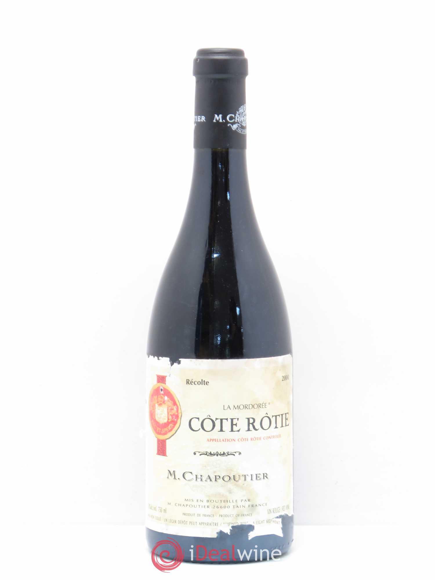 Côte-Rôtie La Mordorée Chapoutier 2000 - Lot de 1 bouteille - 0