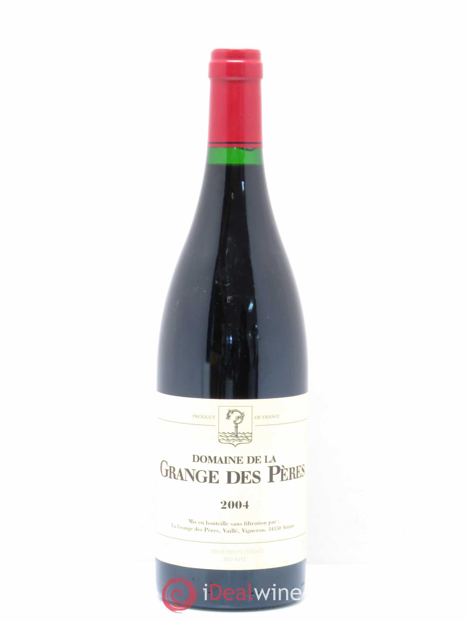 Pays d'Hérault Grange des Pères Laurent Vaillé 2004 - Lot de 1 bouteille - 0