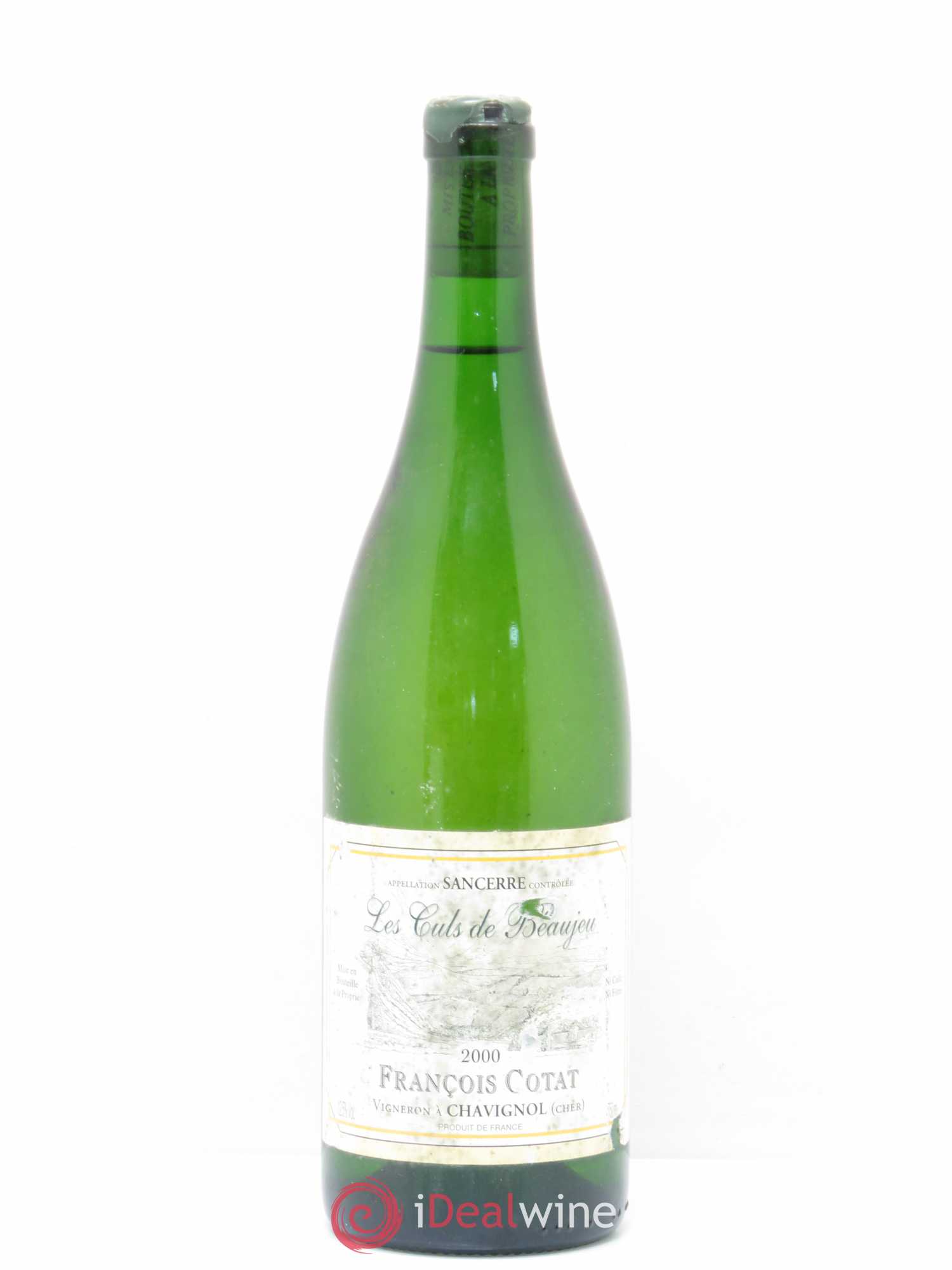 Sancerre Les Culs de Beaujeu François Cotat 2000 - Lot de 1 bouteille - 0