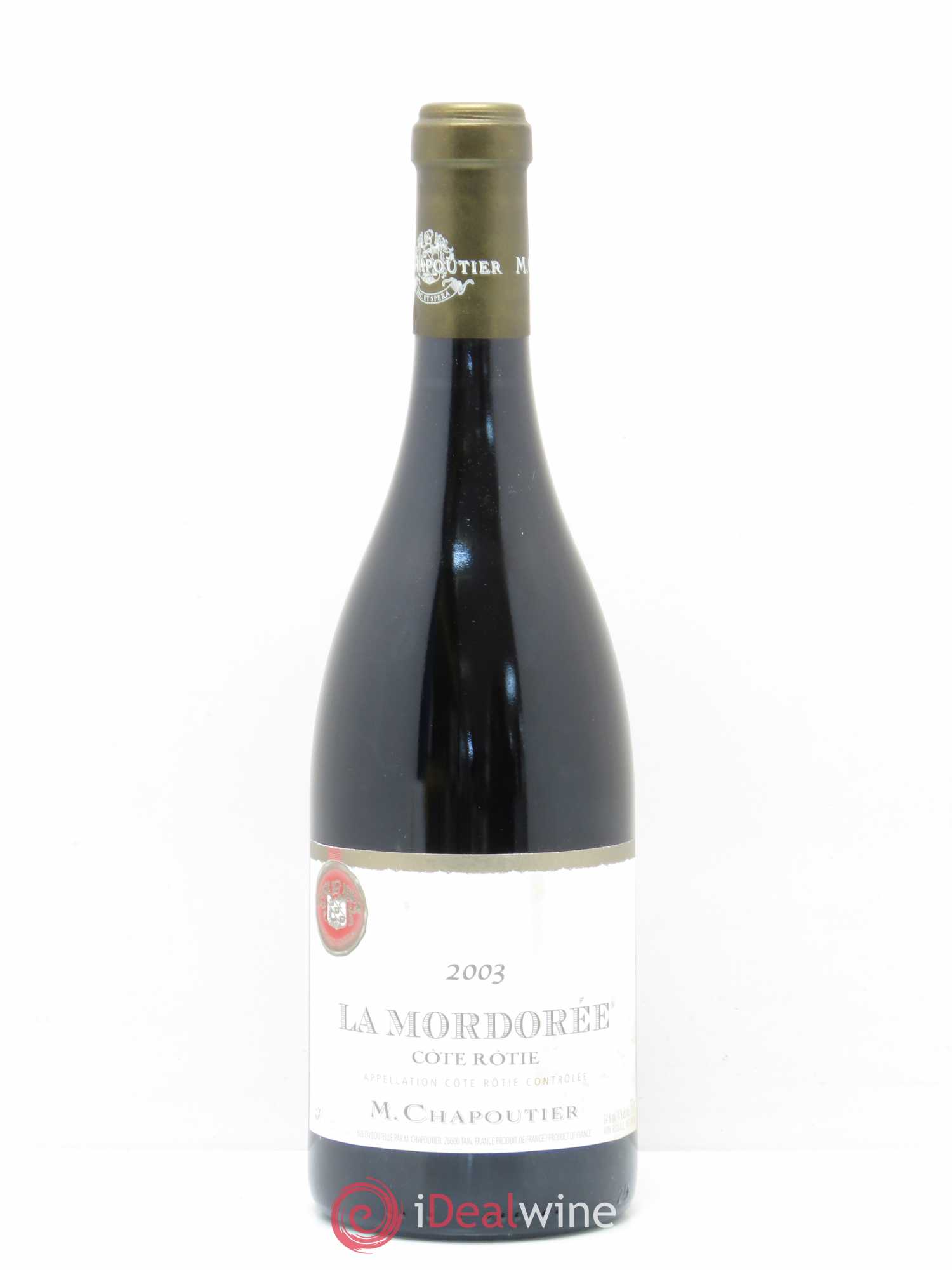 Côte-Rôtie La Mordorée Chapoutier 2003 - Lot de 1 bouteille - 0