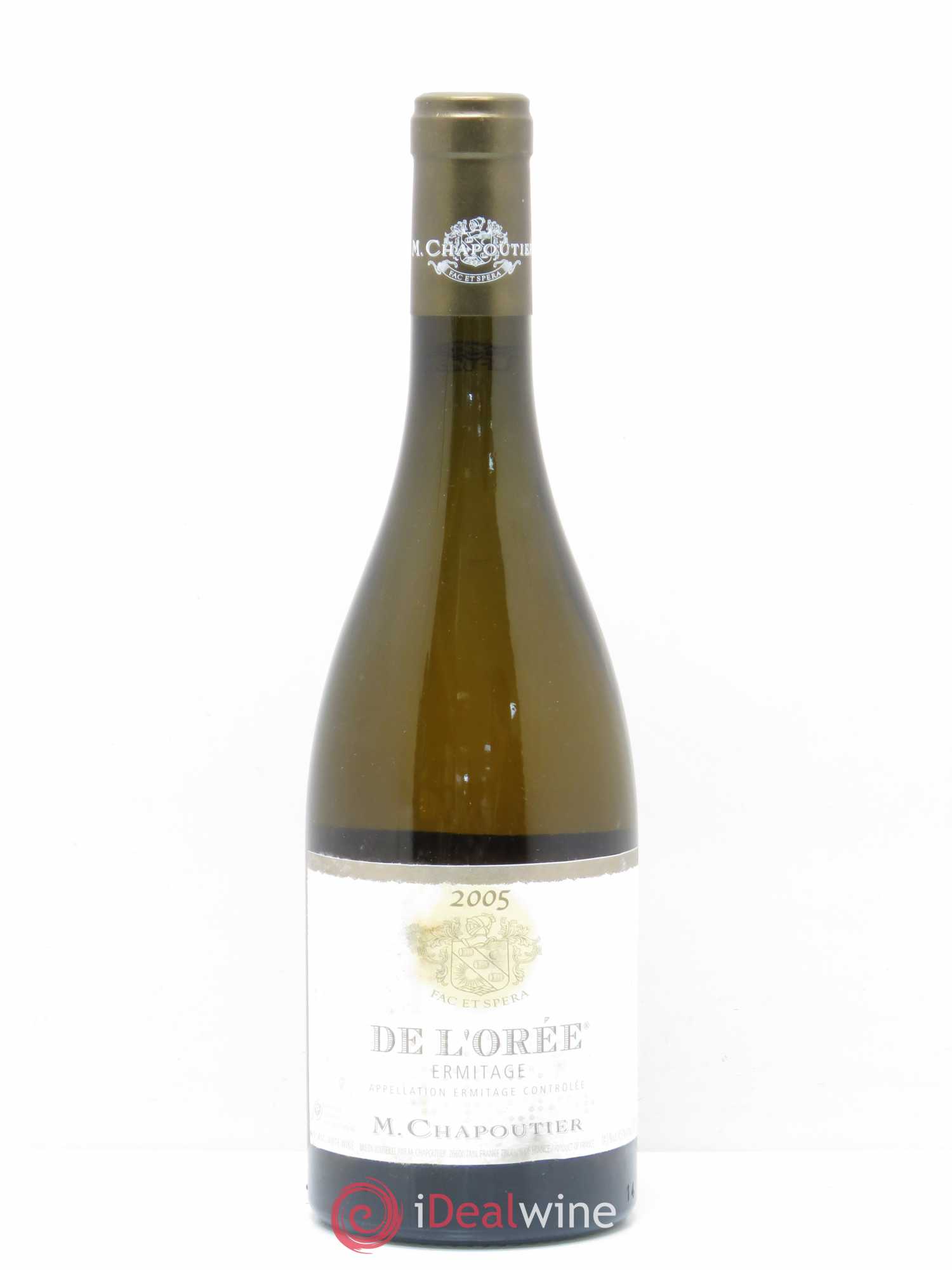 Hermitage Ermitage de l'Orée Chapoutier 2005 - Lot de 1 bouteille - 0