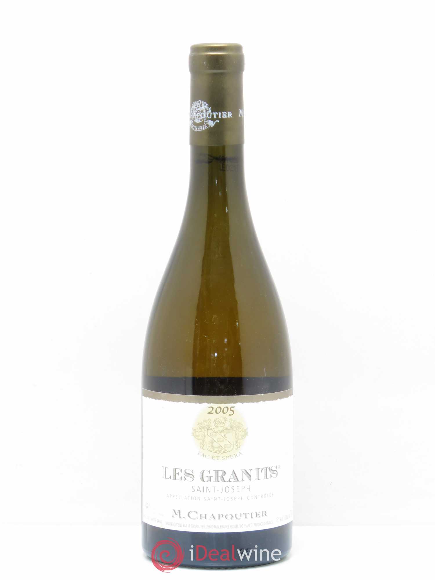 Saint-Joseph Les Granits Chapoutier 2005 - Lot de 1 bouteille - 0