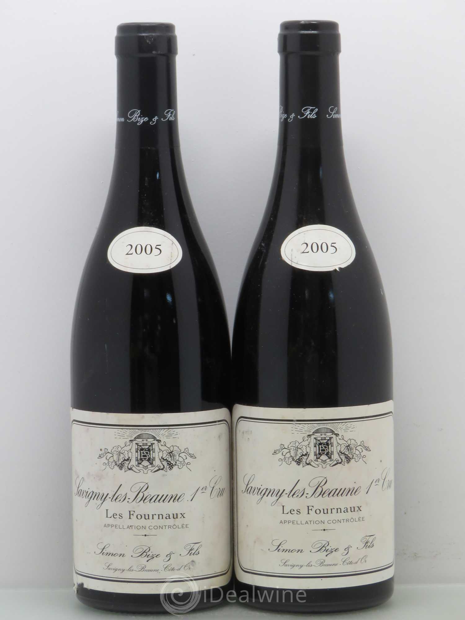 Savigny-lès-Beaune 1er Cru Les Fournaux Simon Bize & Fils 2005 - Lot de 2 bouteilles - 0