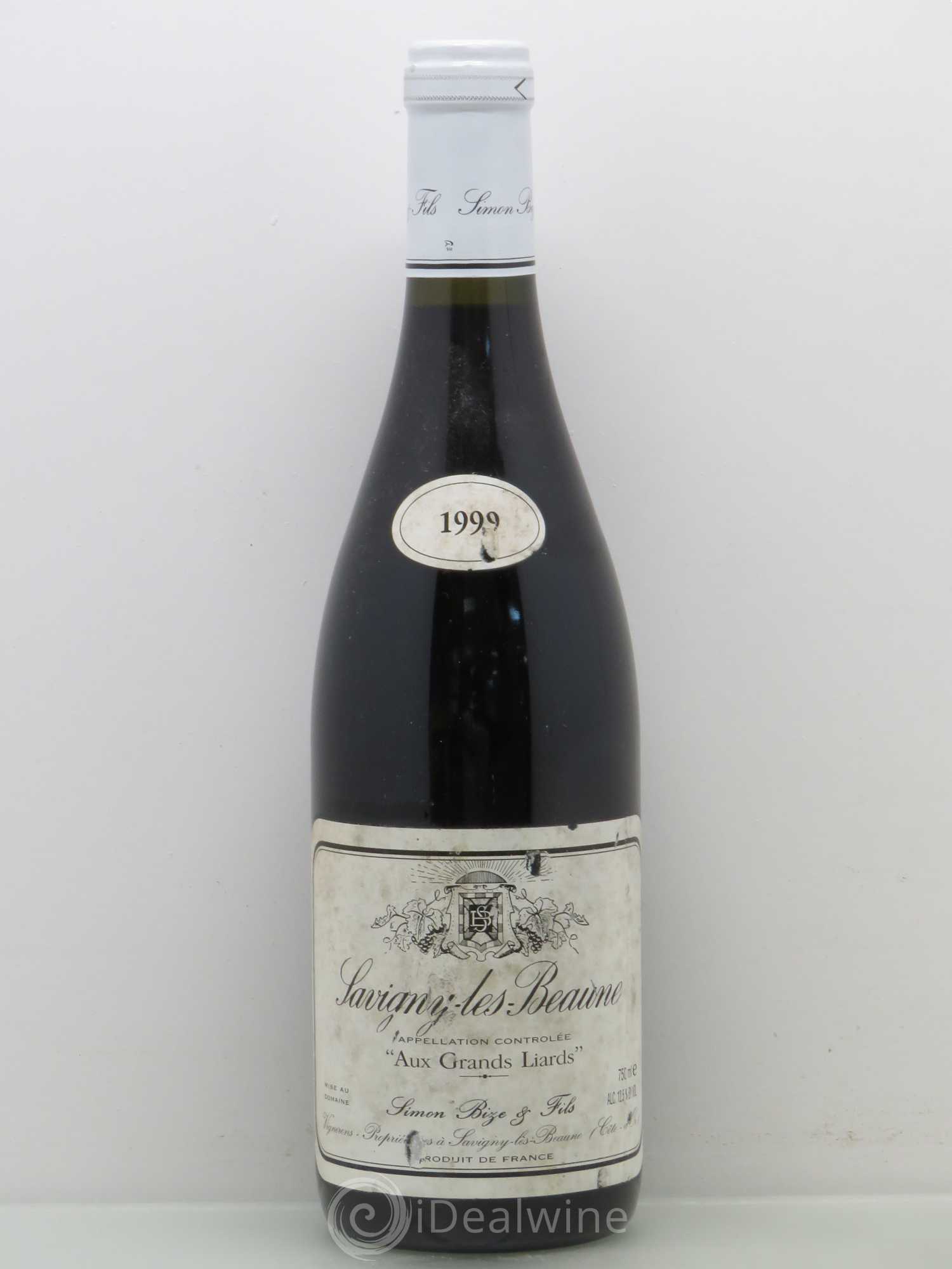 Savigny-lès-Beaune Aux Grands Liards Simon Bize & Fils 1999 - Lot de 1 bouteille - 0