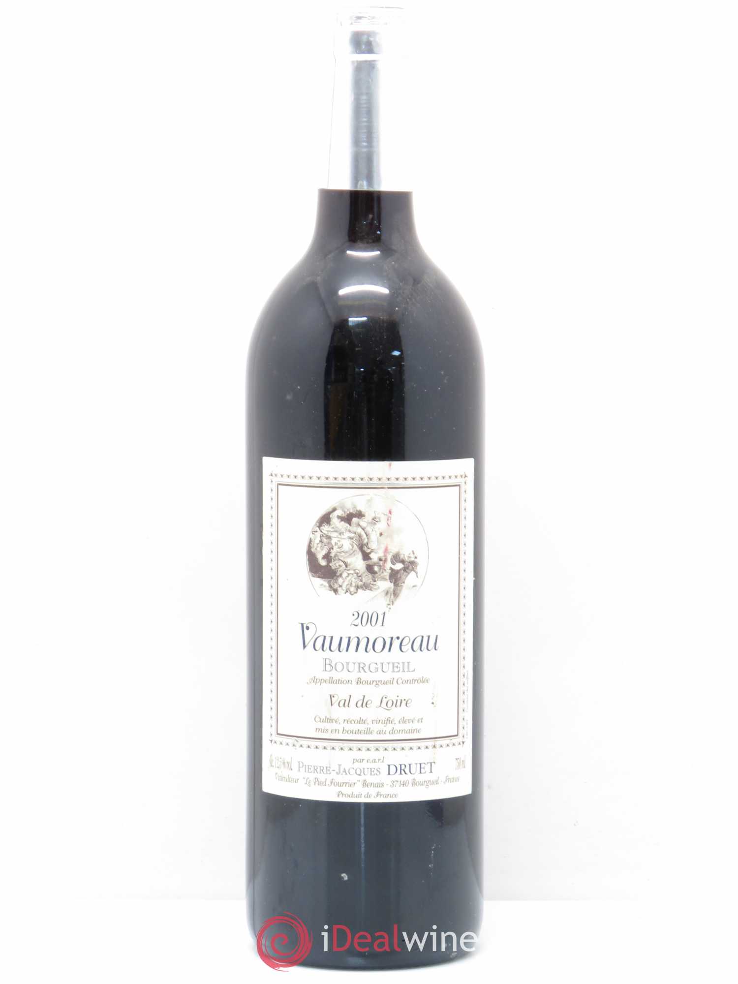 Bourgueil Vaumoreau 2001 - Lot de 1 bouteille - 0