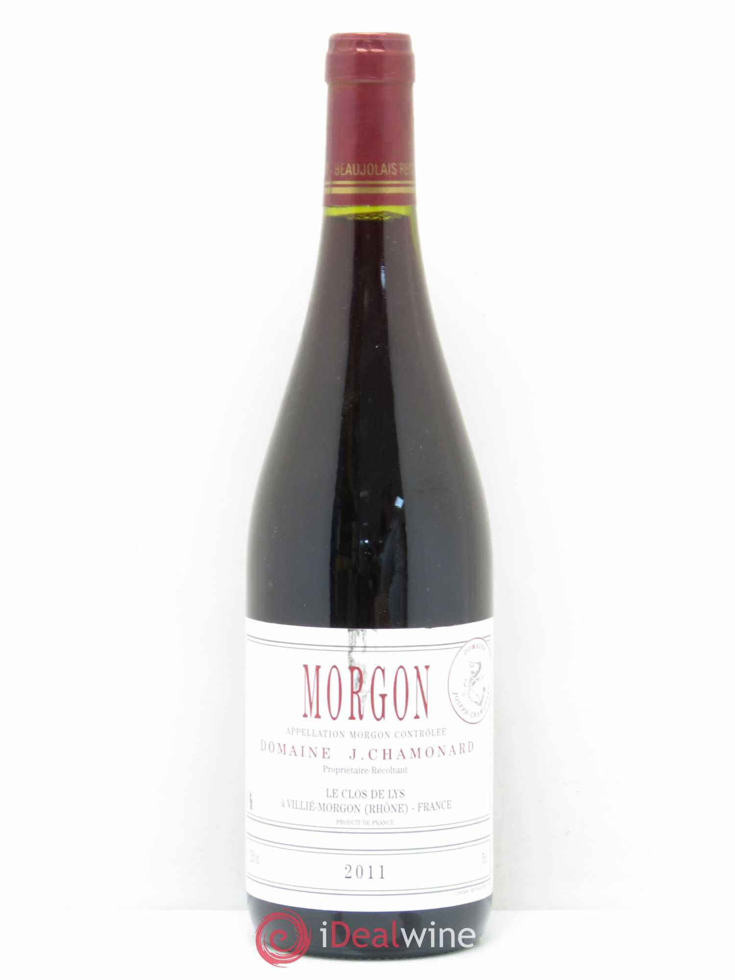 Morgon Joseph Chamonard (Domaine) Le Clos de Lys 2011 - Lot de 1 bouteille - 0