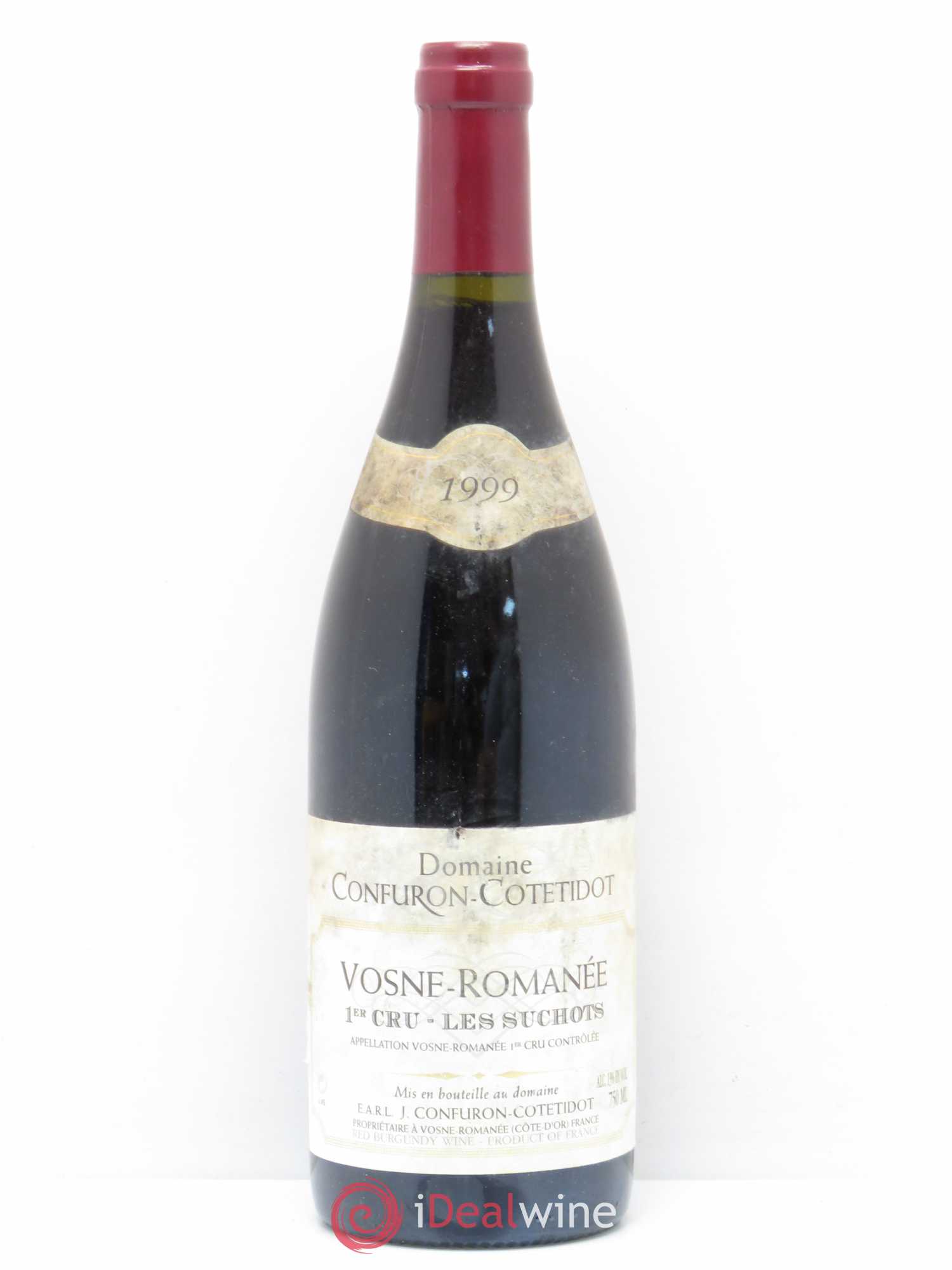 Vosne-Romanée 1er Cru Les Suchots Confuron-Cotetidot 1999 - Lot de 1 bouteille - 0